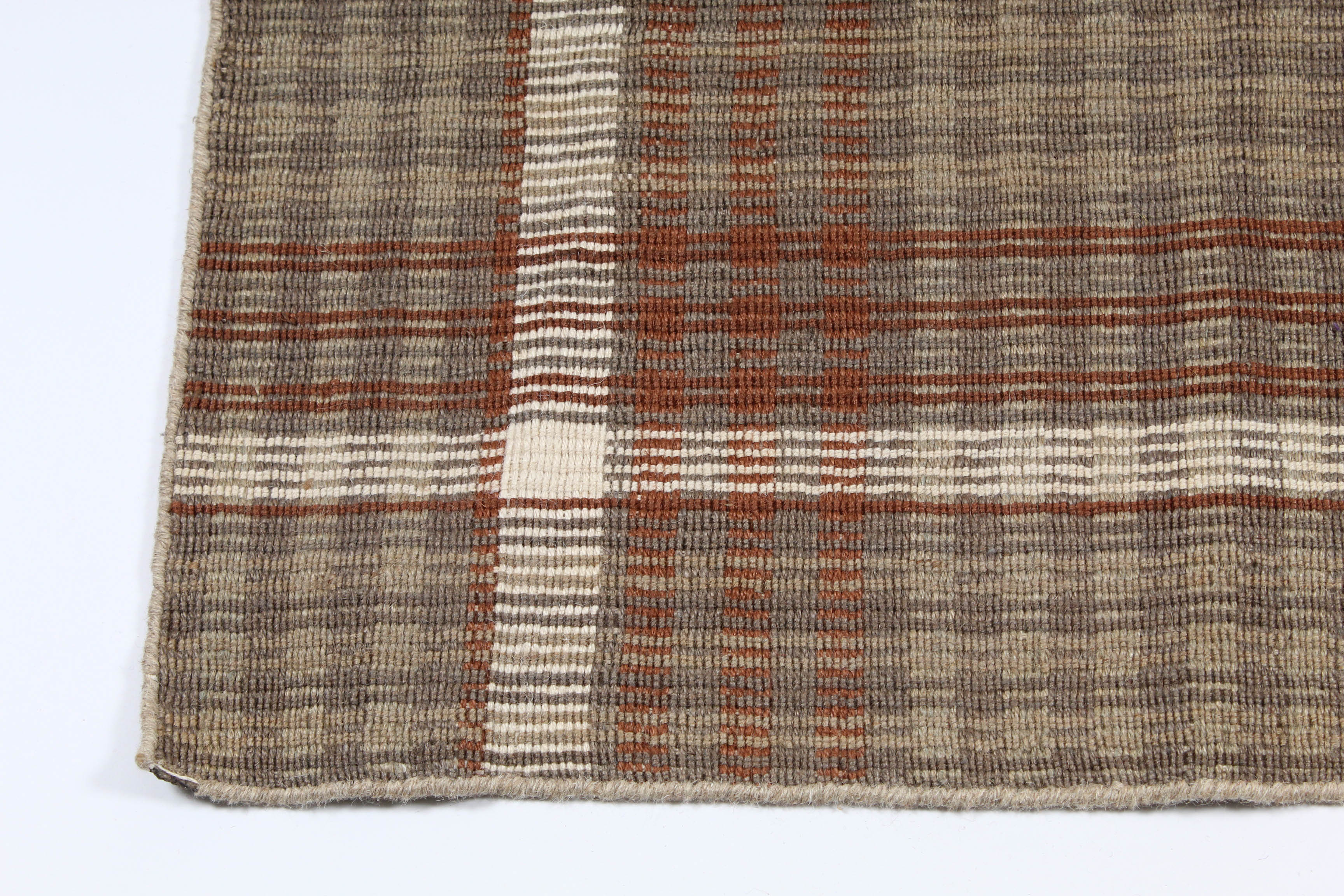 2'8 x 4'2 Hand Woven Indian Dhurrie Accent Rug
