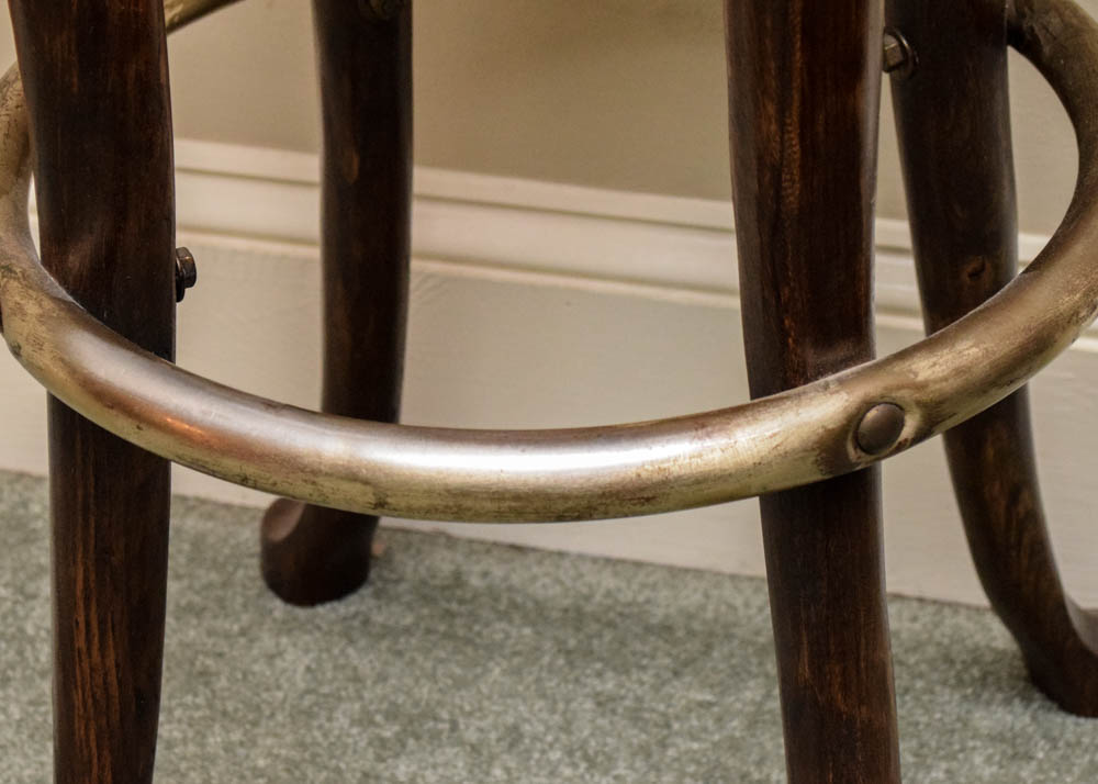 Jean of Topanga Mid Century Modern Wood Barstools