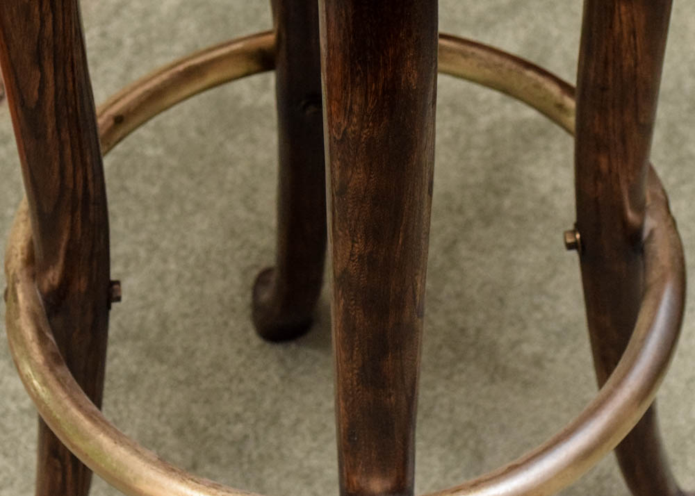 Jean of Topanga Mid Century Modern Wood Barstools