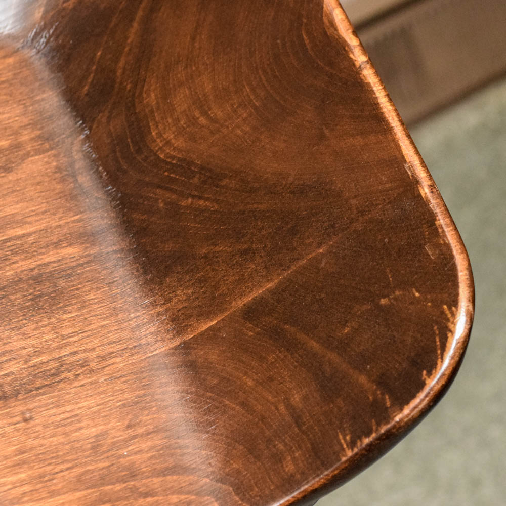Jean of Topanga Mid Century Modern Wood Barstools