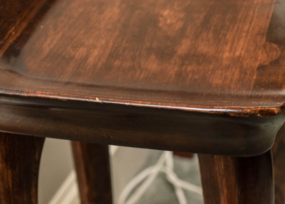 Jean of Topanga Mid Century Modern Wood Barstools