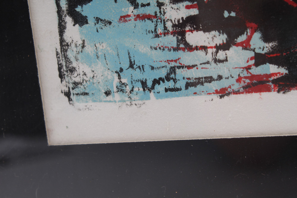 Bette Graham Signed Woodblock Print