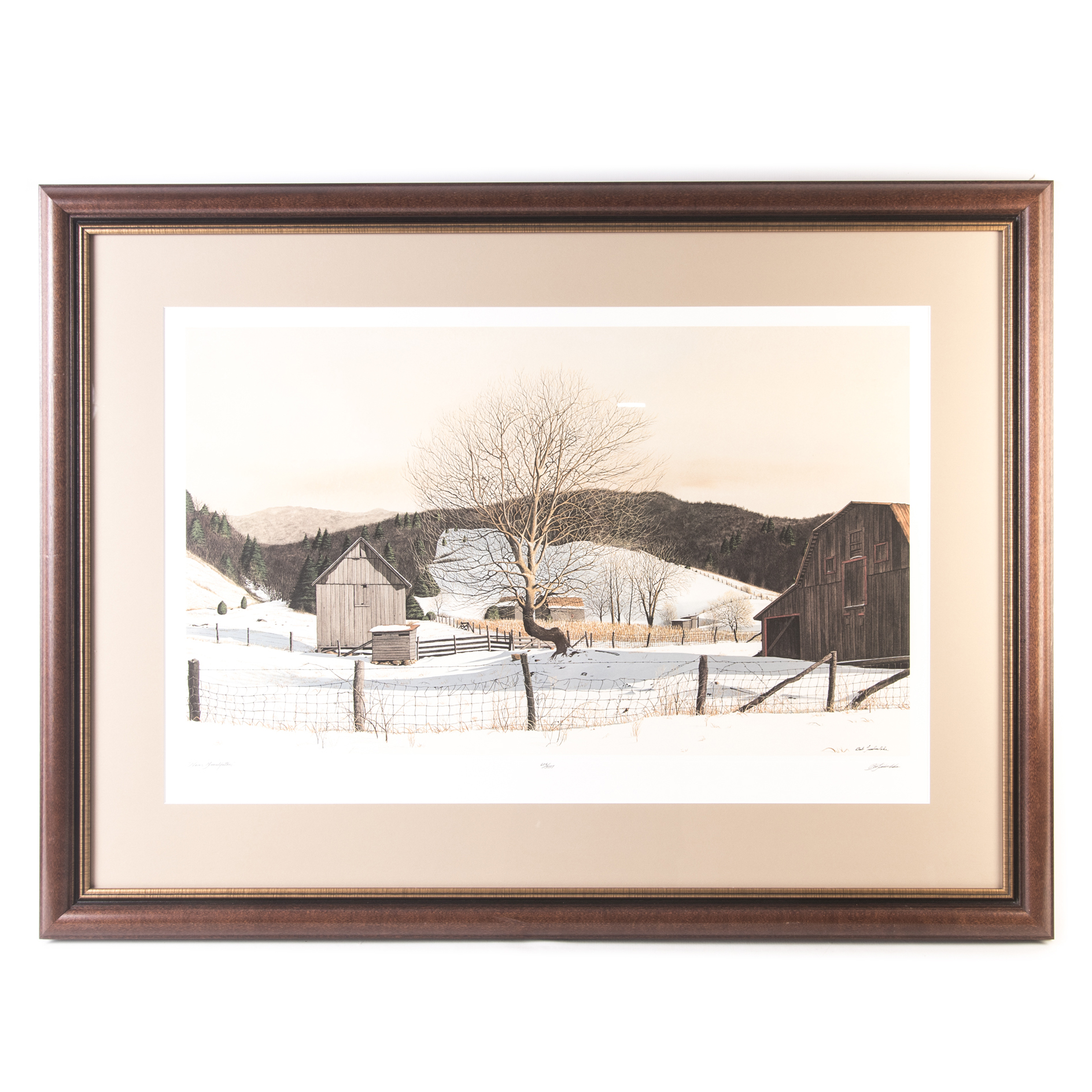 Bob Timberlake Ltd. Ed. Offset Lithograph on Paper "Near Grandfather"