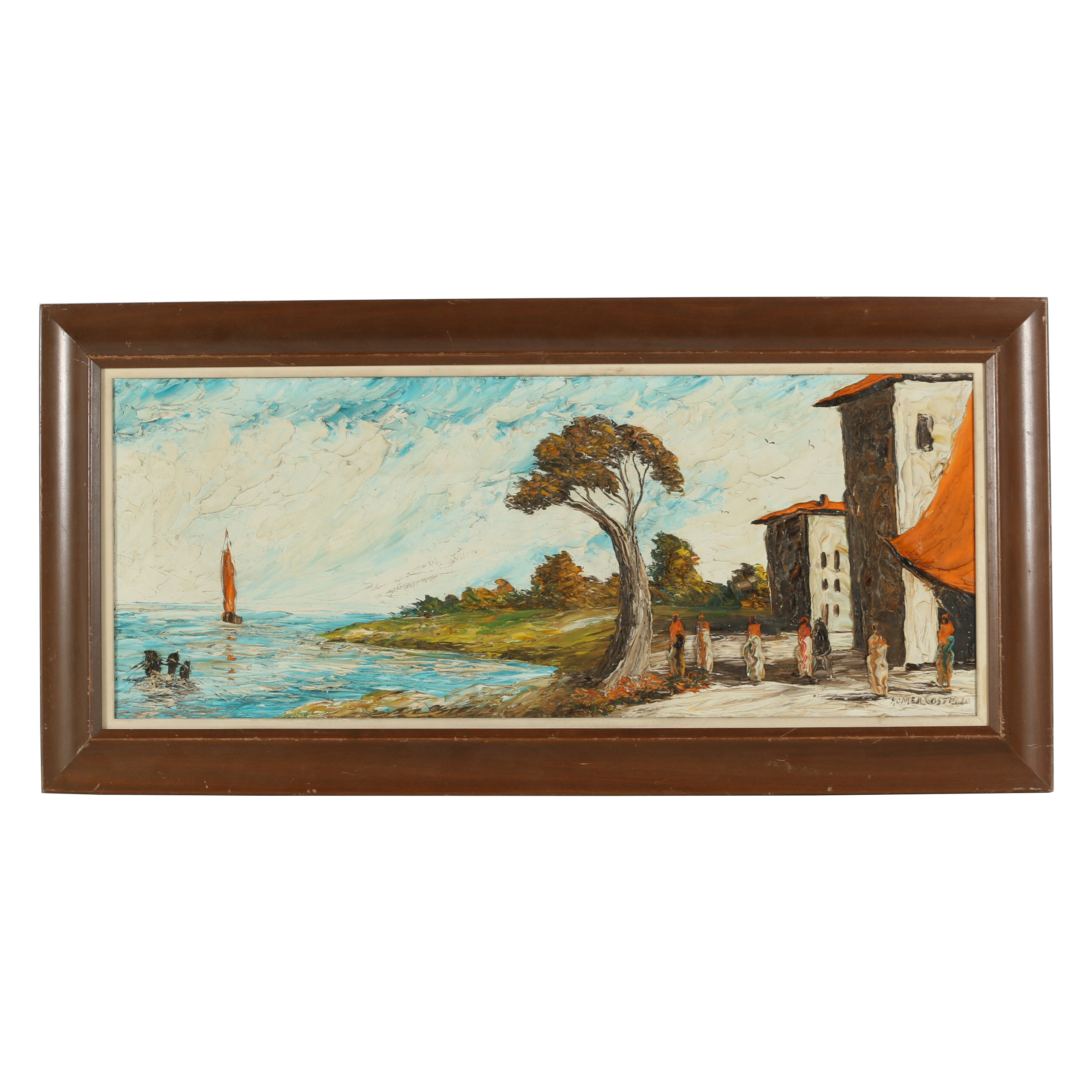 Homer Costello Oil Painting