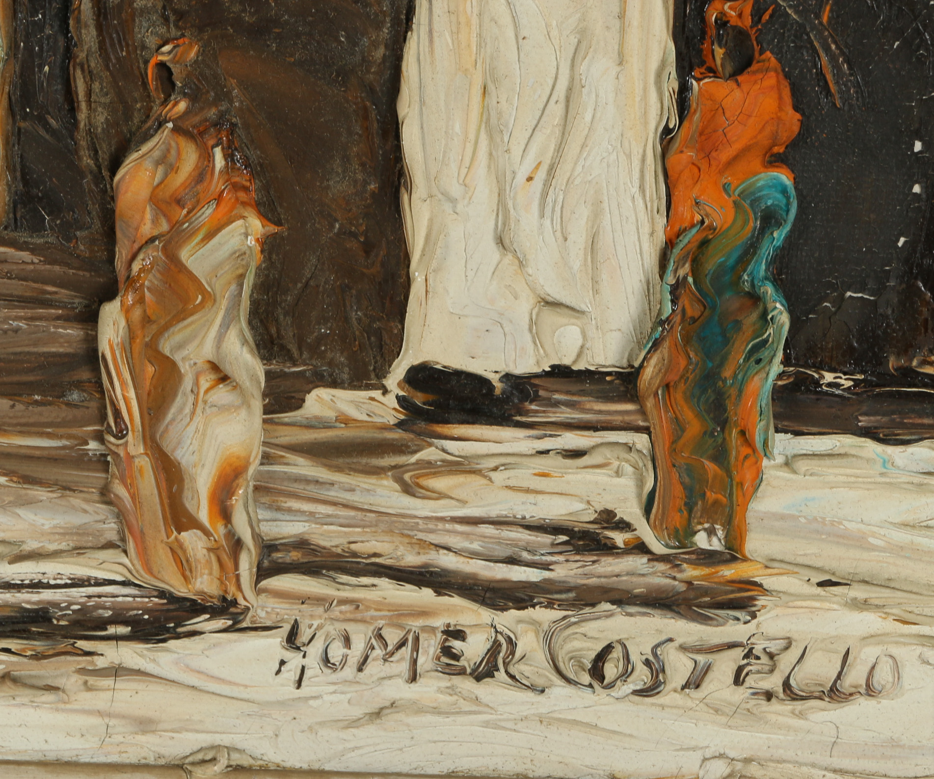 Homer Costello Oil Painting