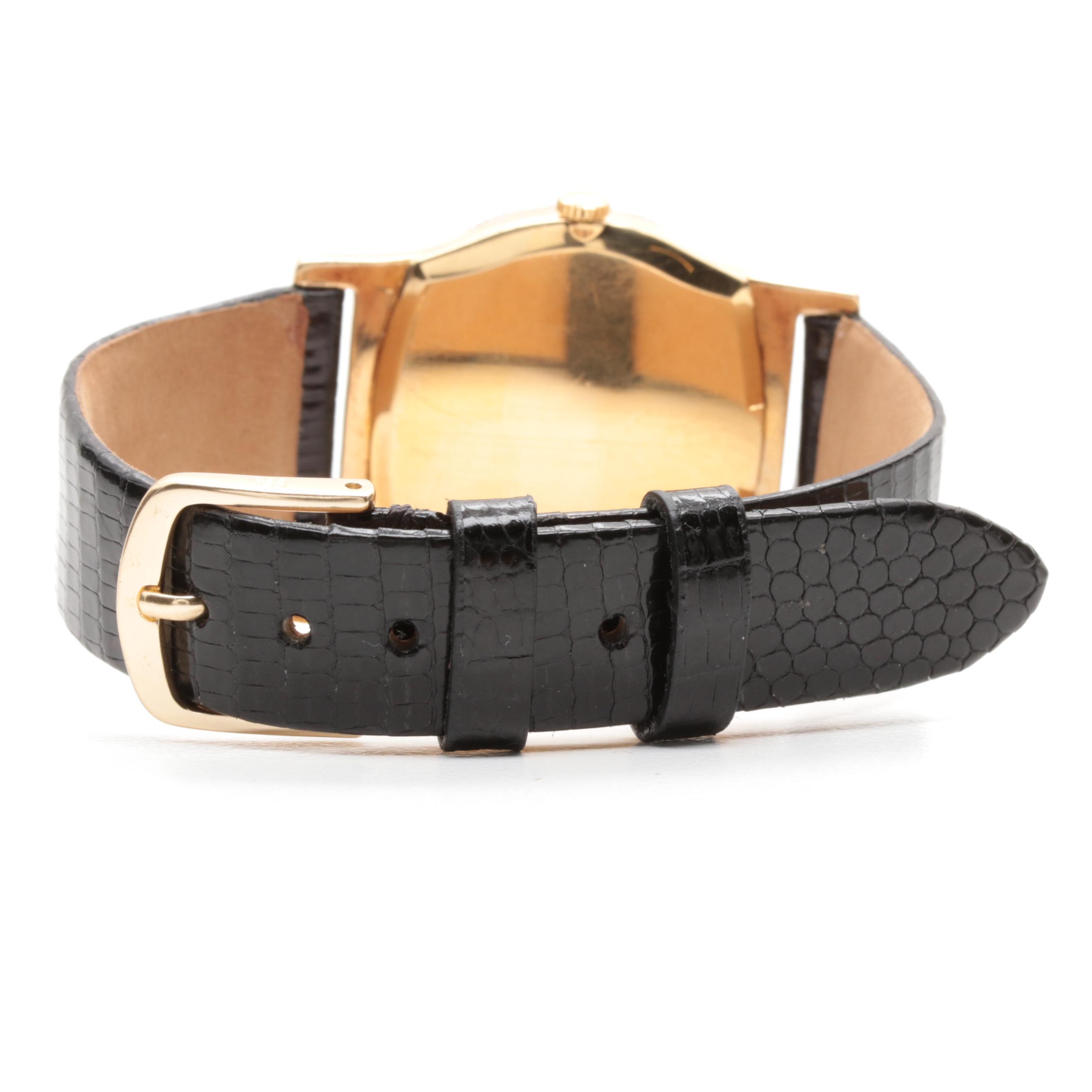 Rolex Cellini 18K Solid Yellow Gold Diamond Watch