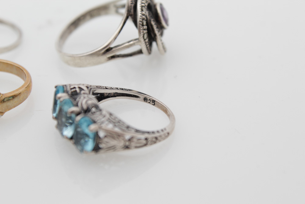 Sterling Silver Rings