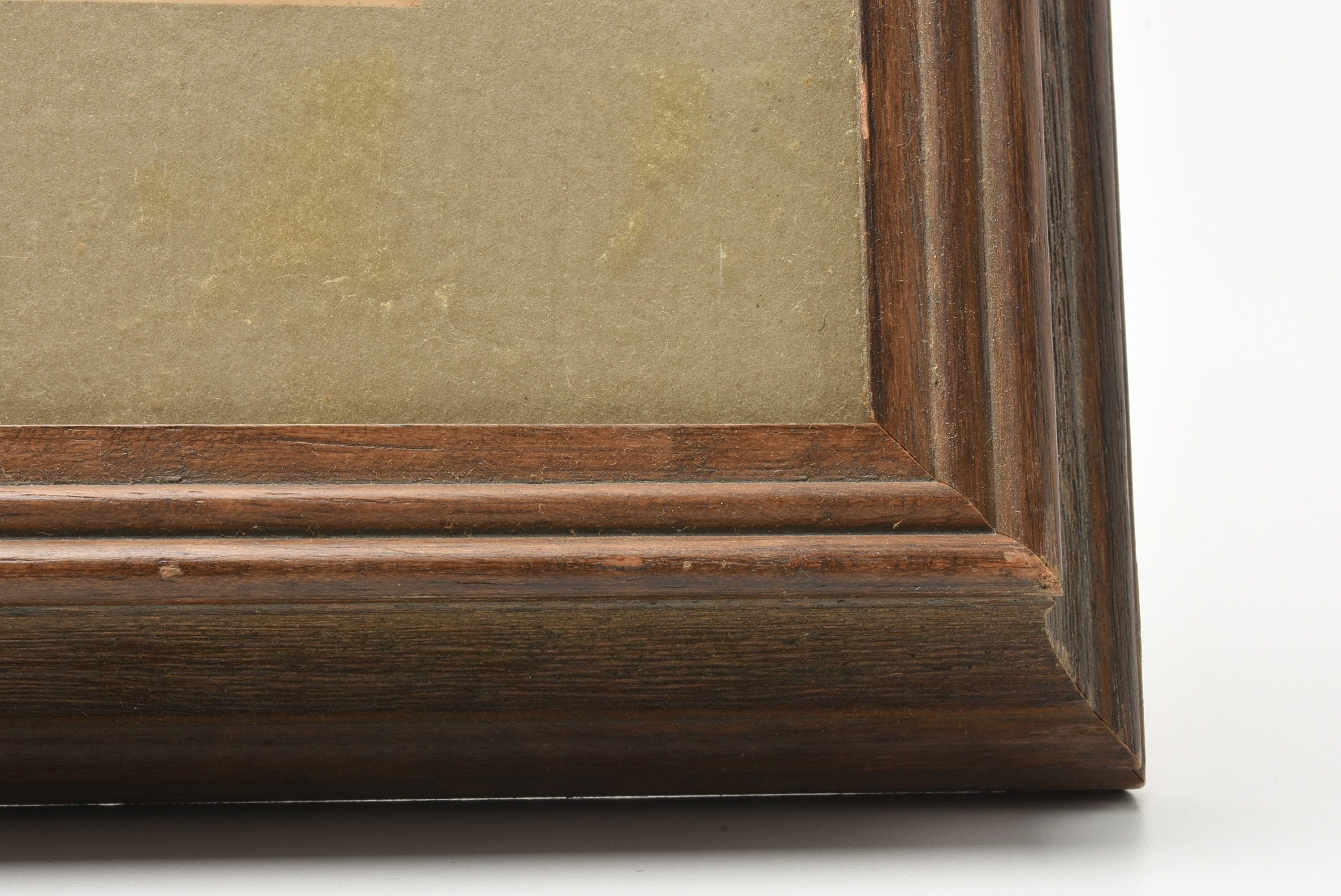 Ralph Earl DeCamp Watercolor Painting on Paper Mountainous River Bank