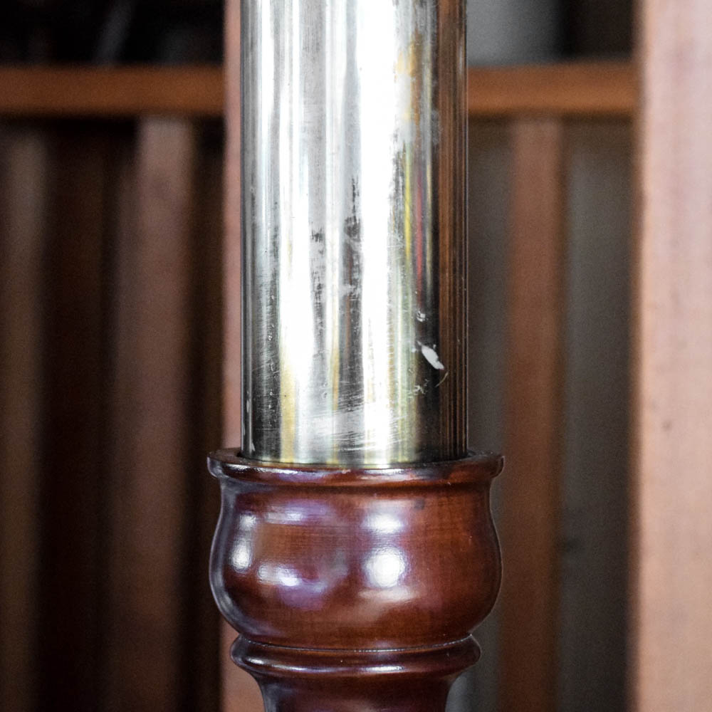 Vintage Book Stand with 1988 Webster's Dictionary