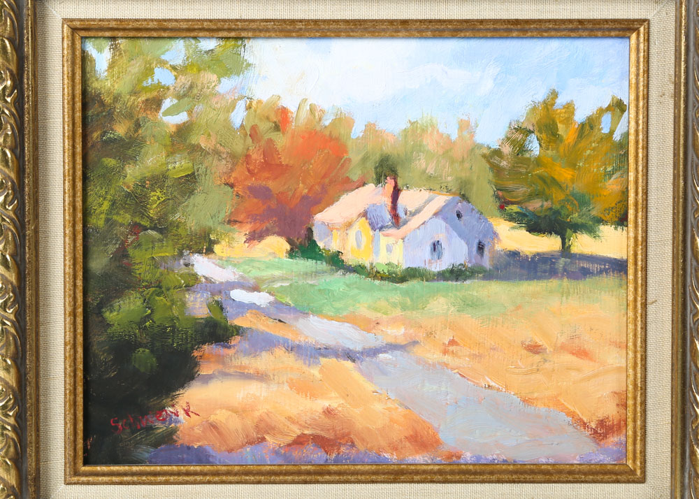 Sharon Schwenk Oil Painting on Board