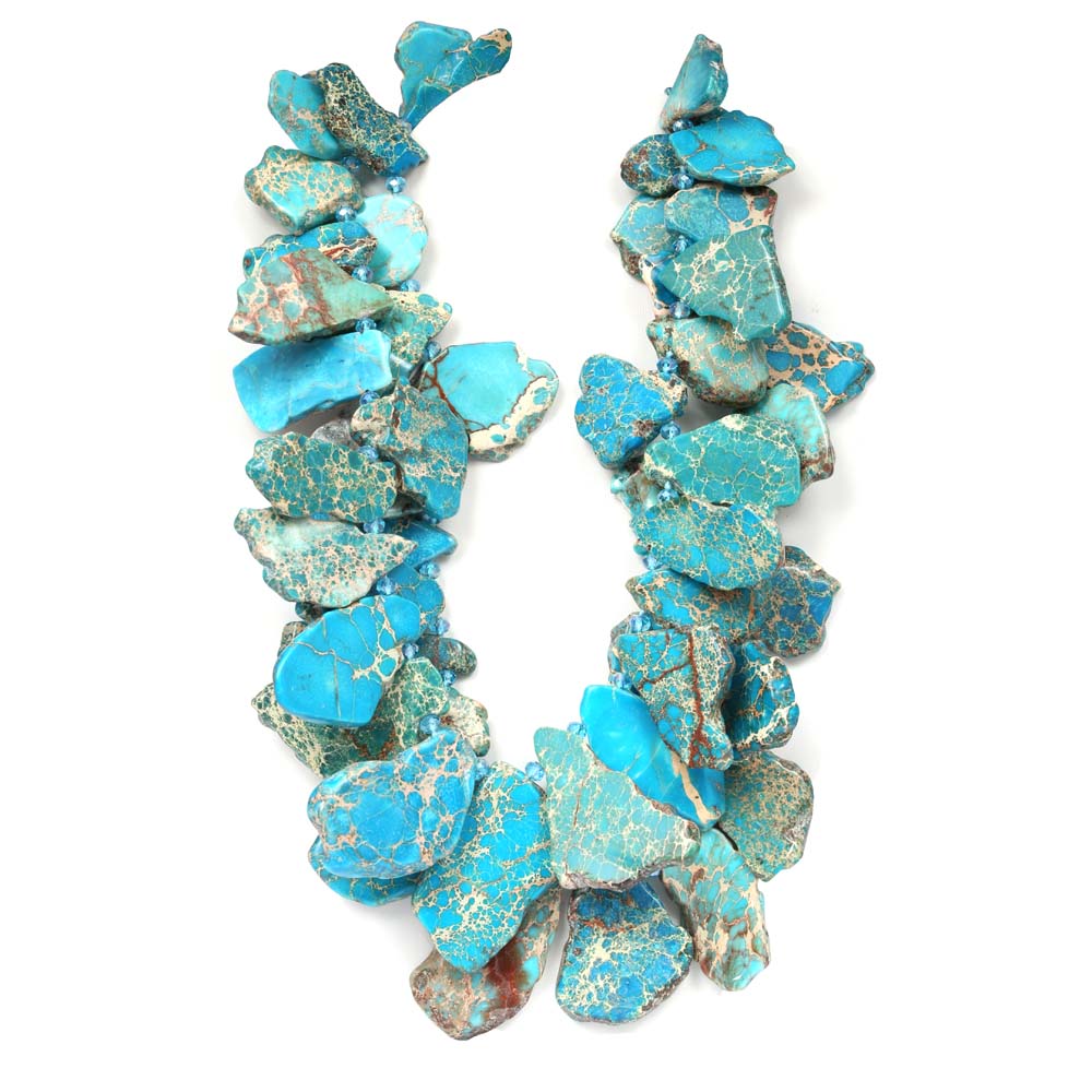 Double Stand Turquoise Necklace
