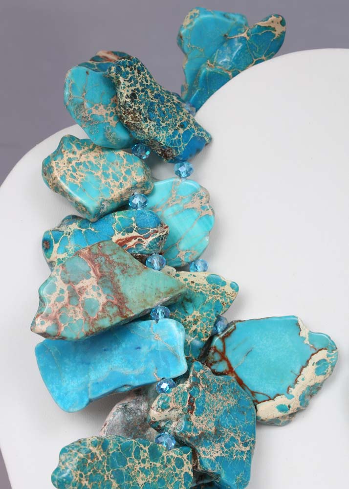 Double Stand Turquoise Necklace
