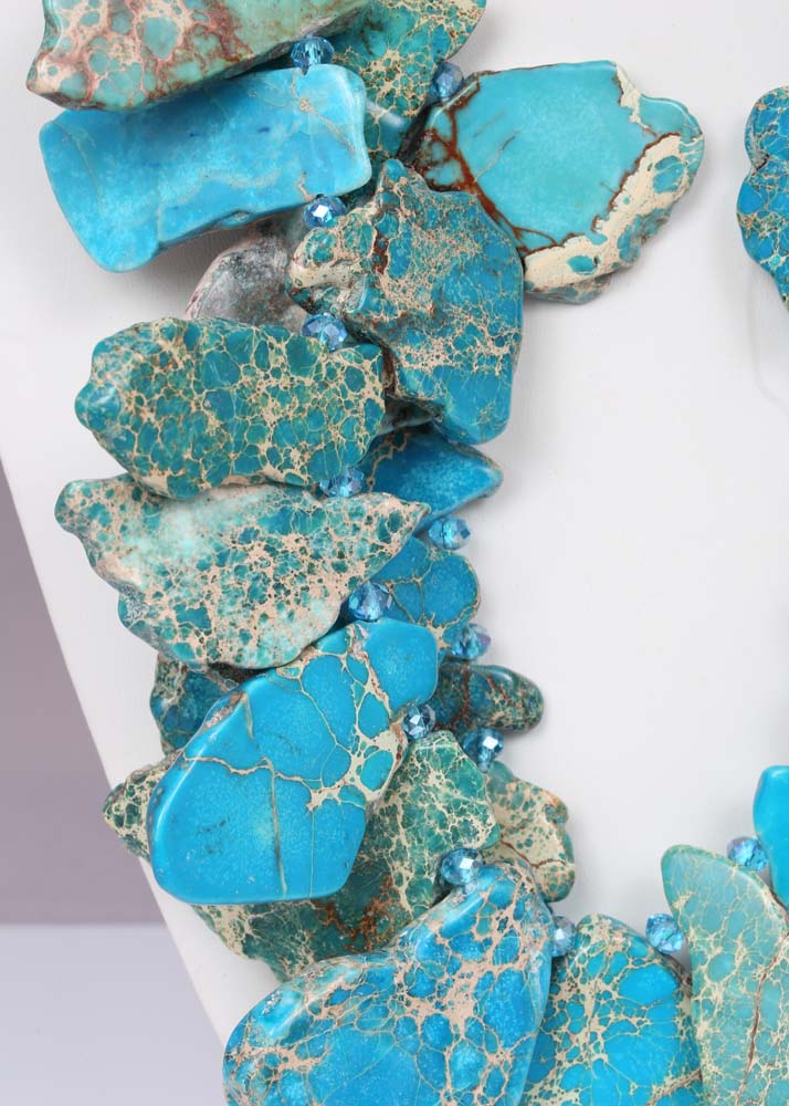 Double Stand Turquoise Necklace