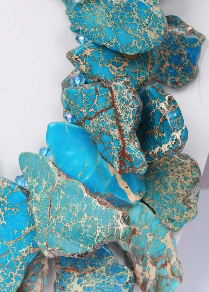 Double Stand Turquoise Necklace