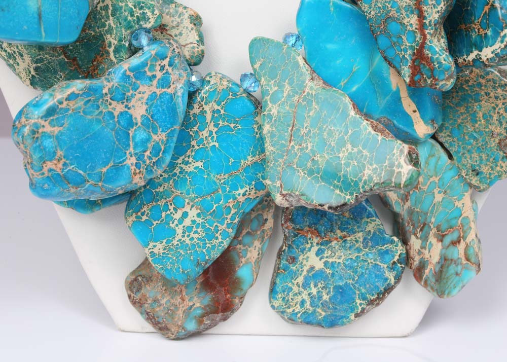 Double Stand Turquoise Necklace