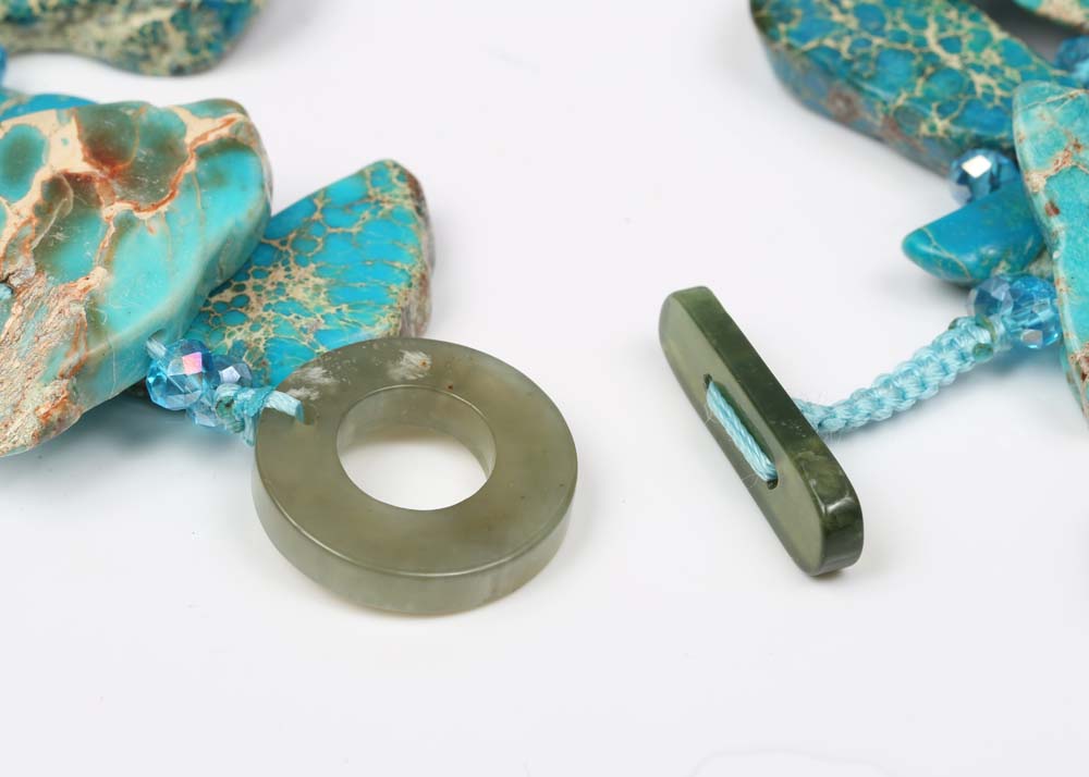 Double Stand Turquoise Necklace