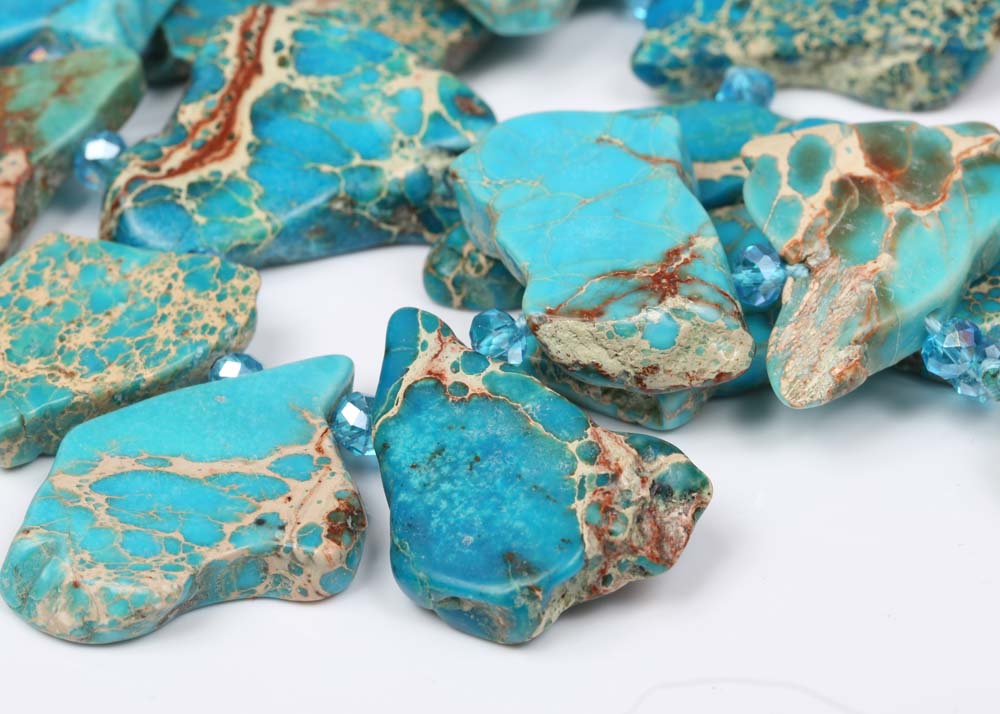 Double Stand Turquoise Necklace