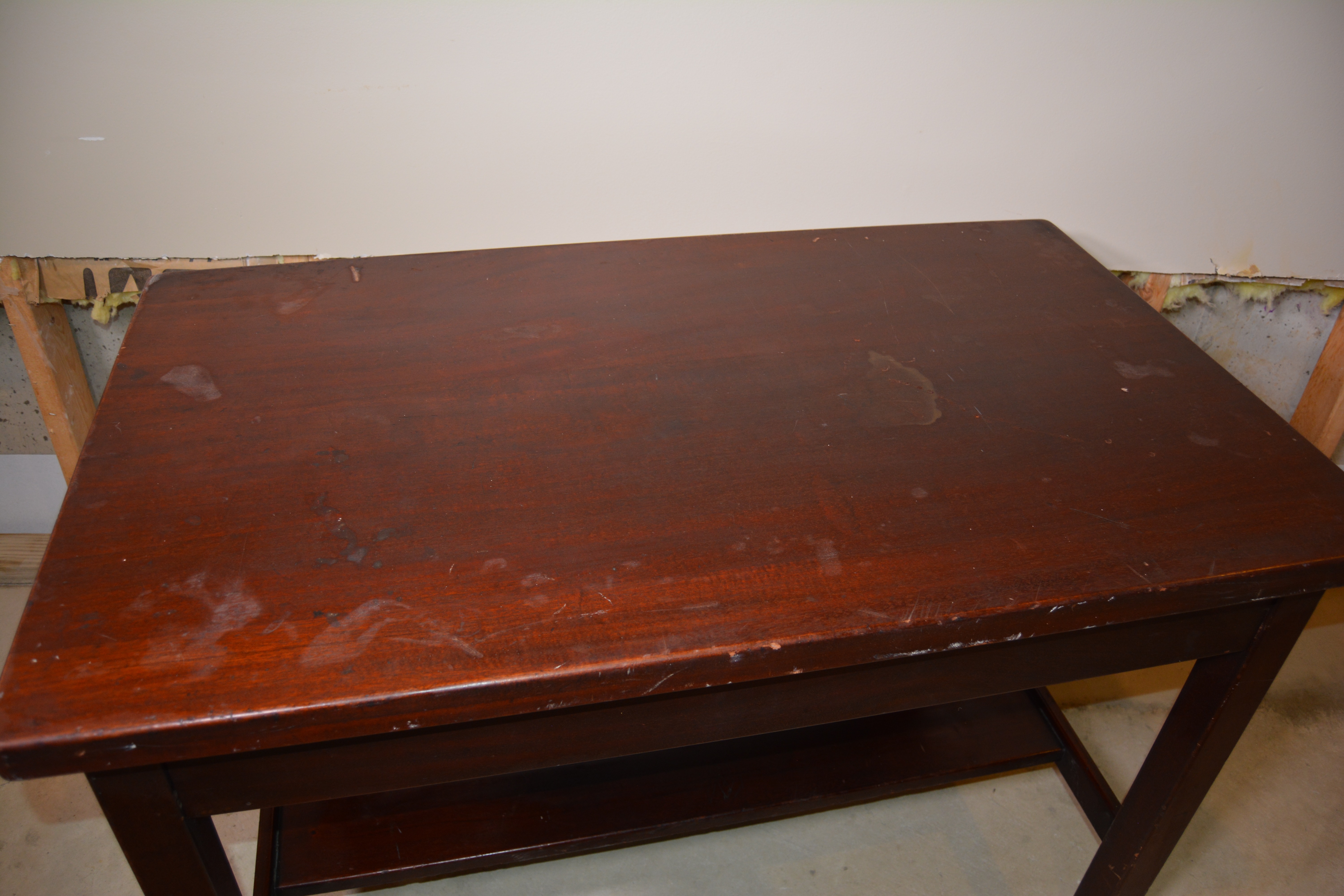 Antique Library Table
