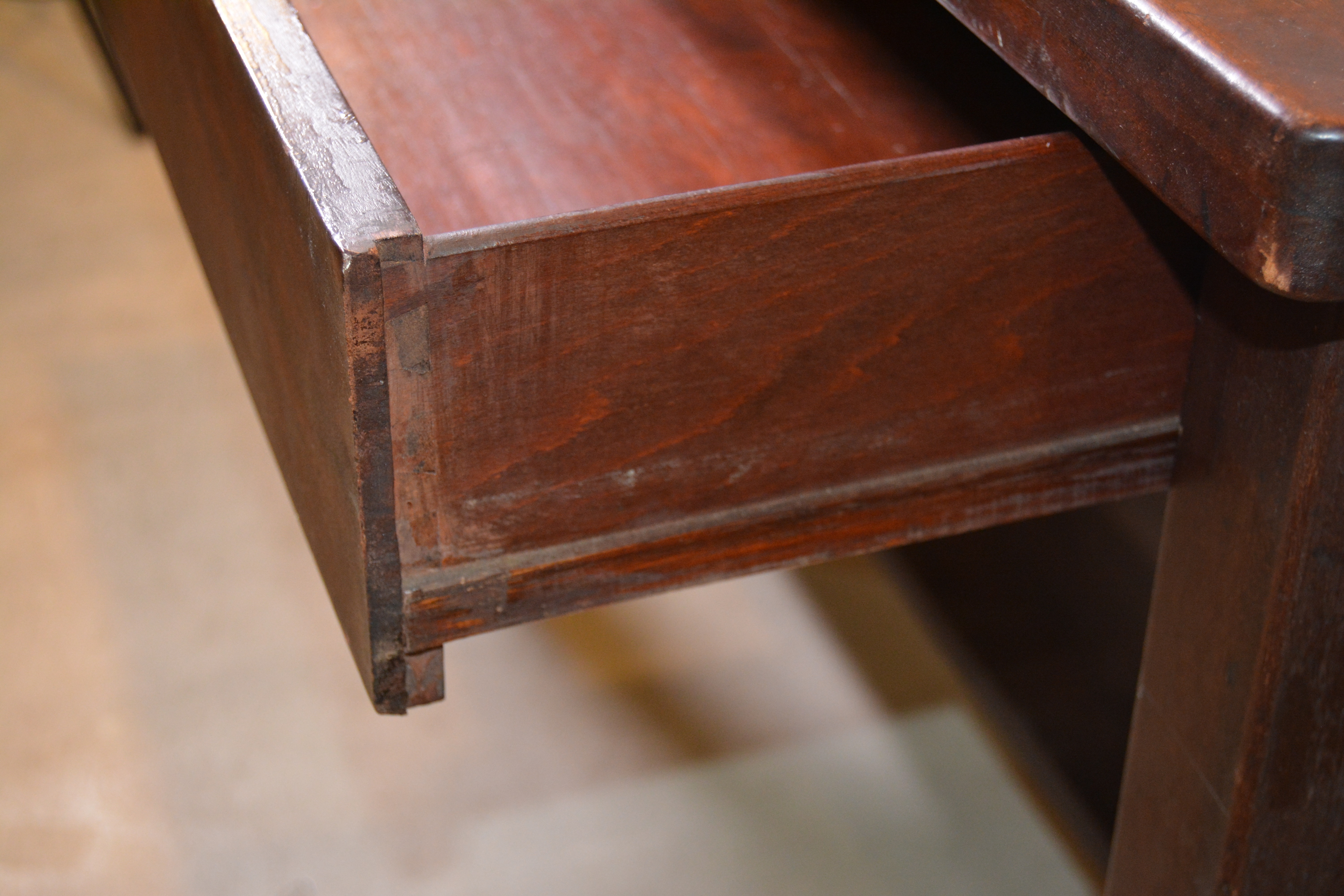 Antique Library Table
