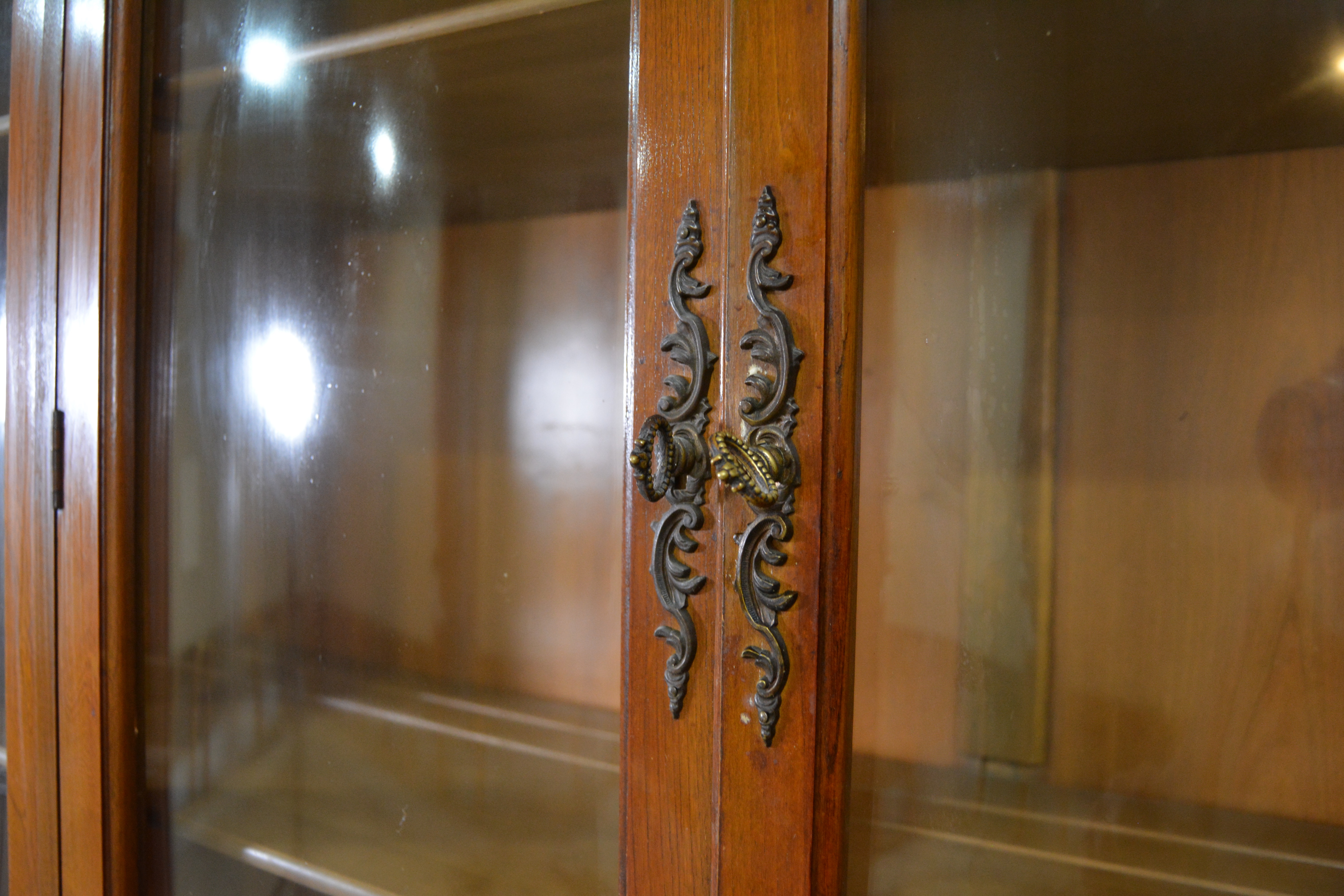 Vintage Cherry China Cabinet