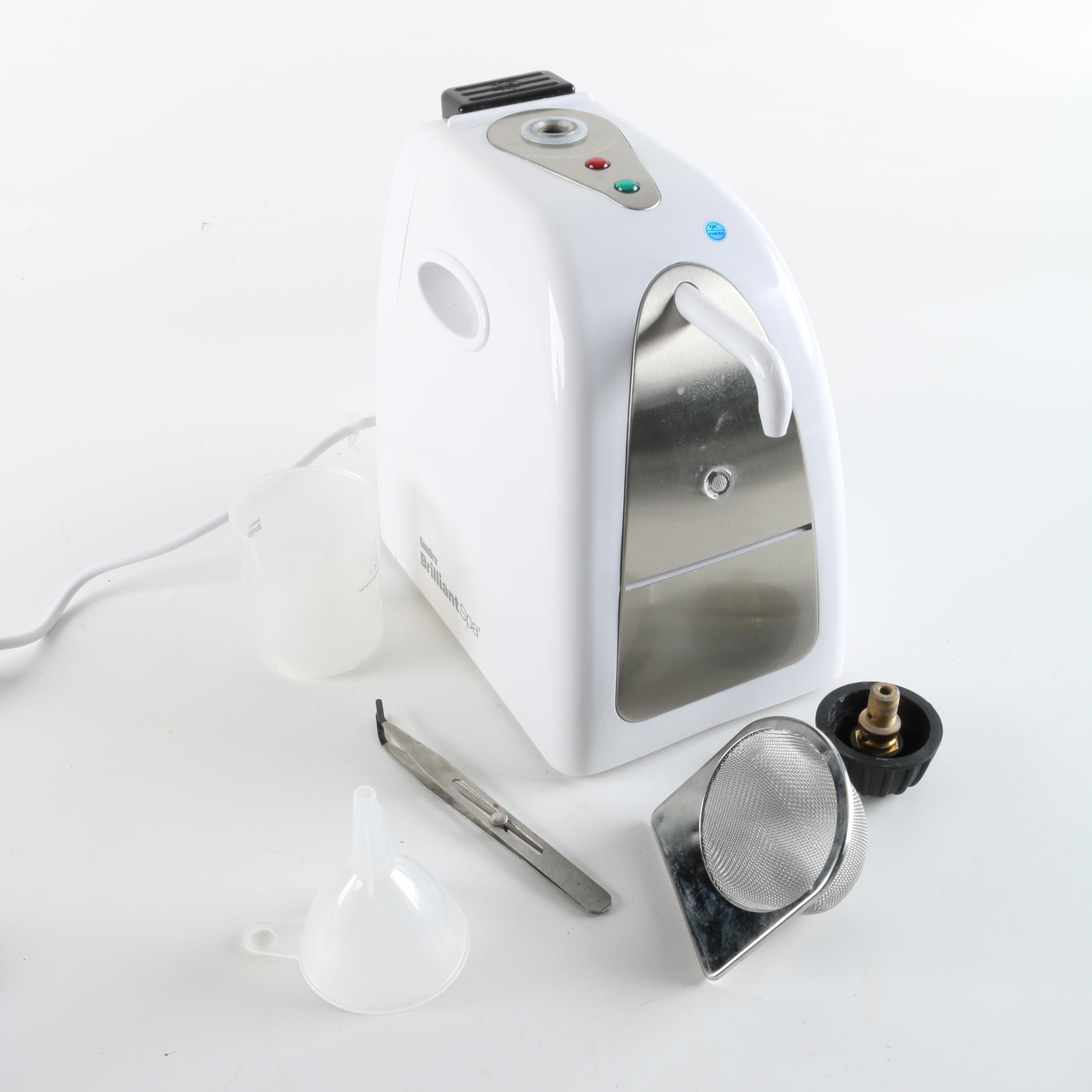 GemOro Brilliant Spa Personal Jewelry Steam Cleaner