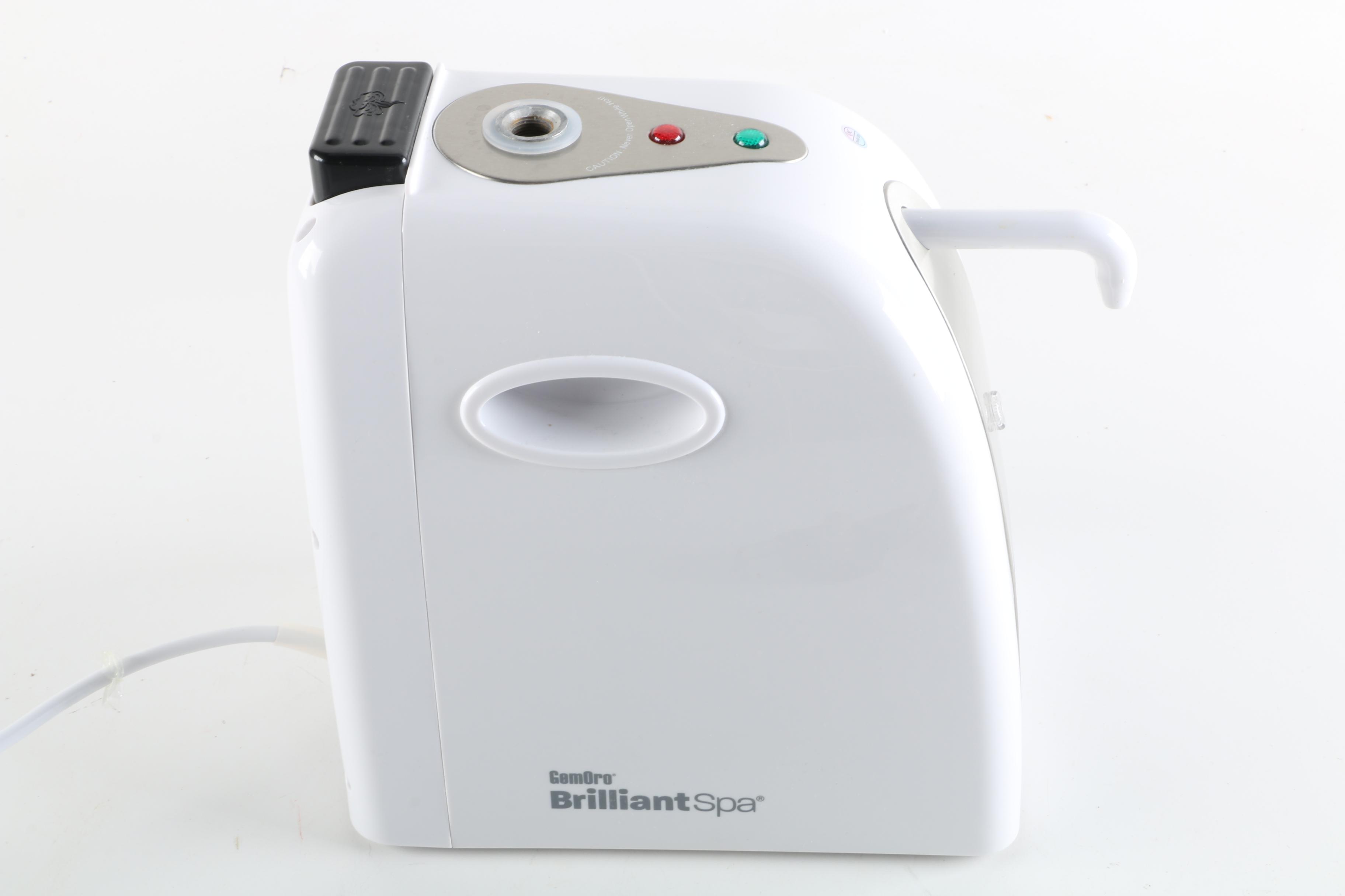 GemOro Brilliant Spa Personal Jewelry Steam Cleaner