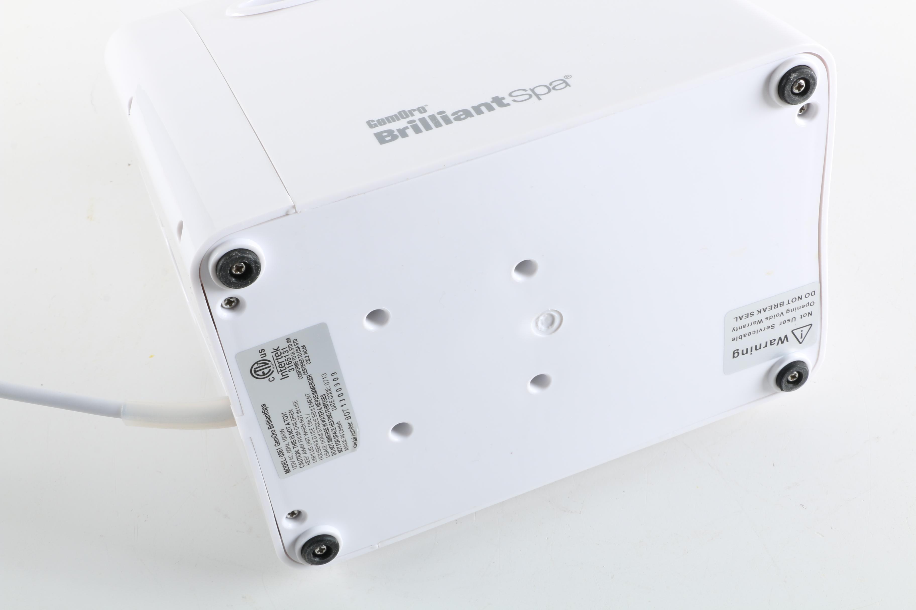 GemOro Brilliant Spa Personal Jewelry Steam Cleaner