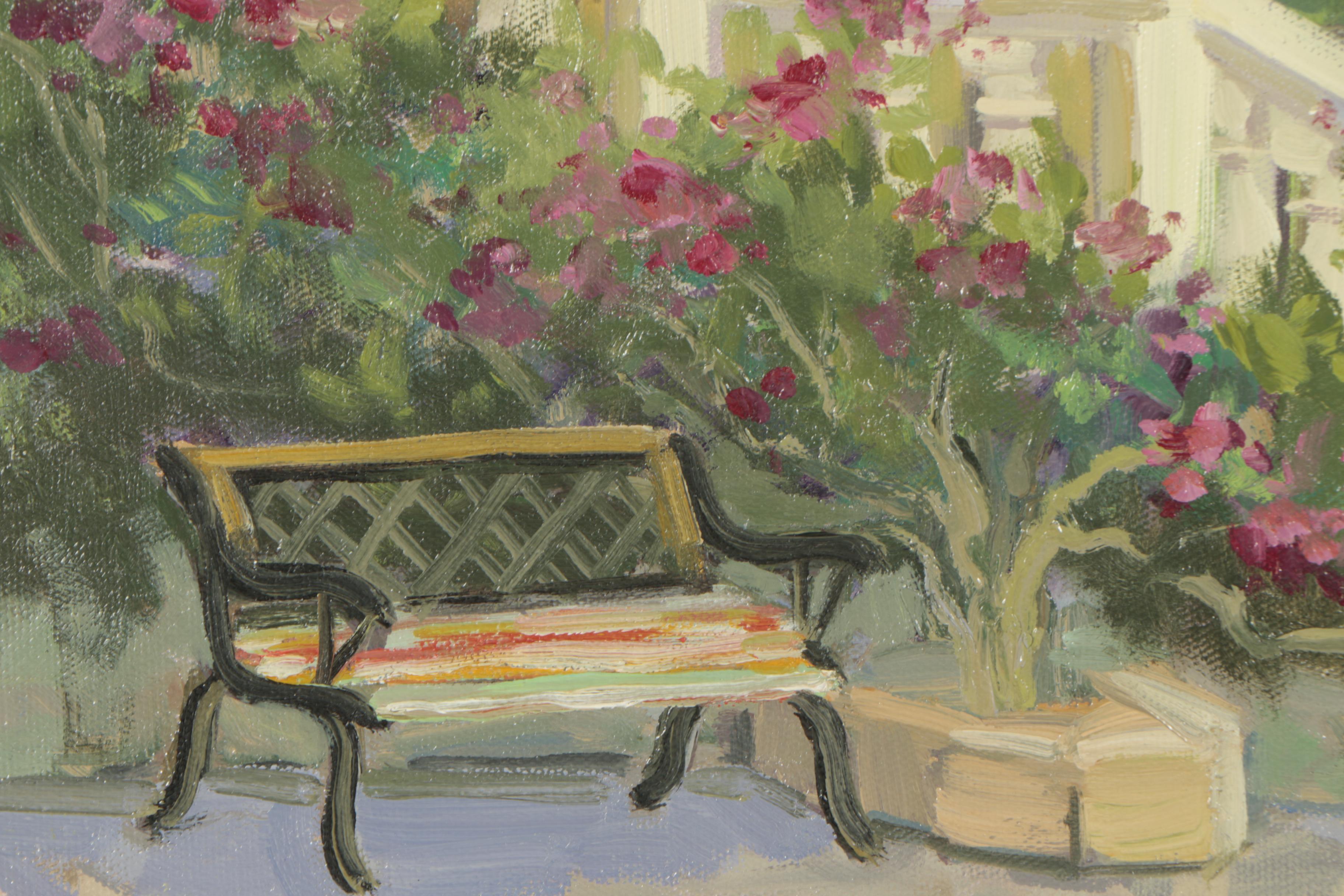 Mary Mirabito Oil Painting "Entrance to the Grand Hotel"