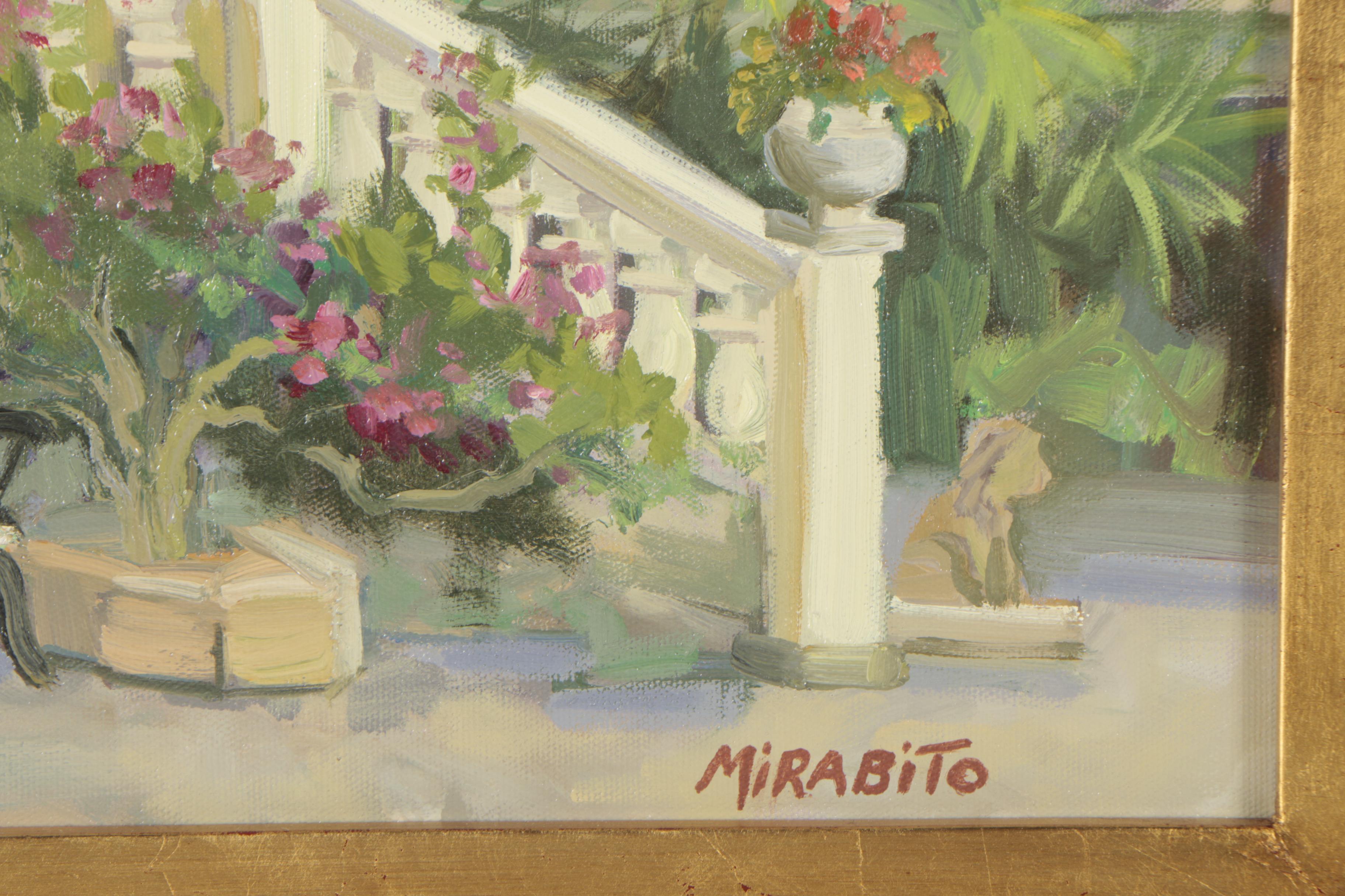 Mary Mirabito Oil Painting "Entrance to the Grand Hotel"