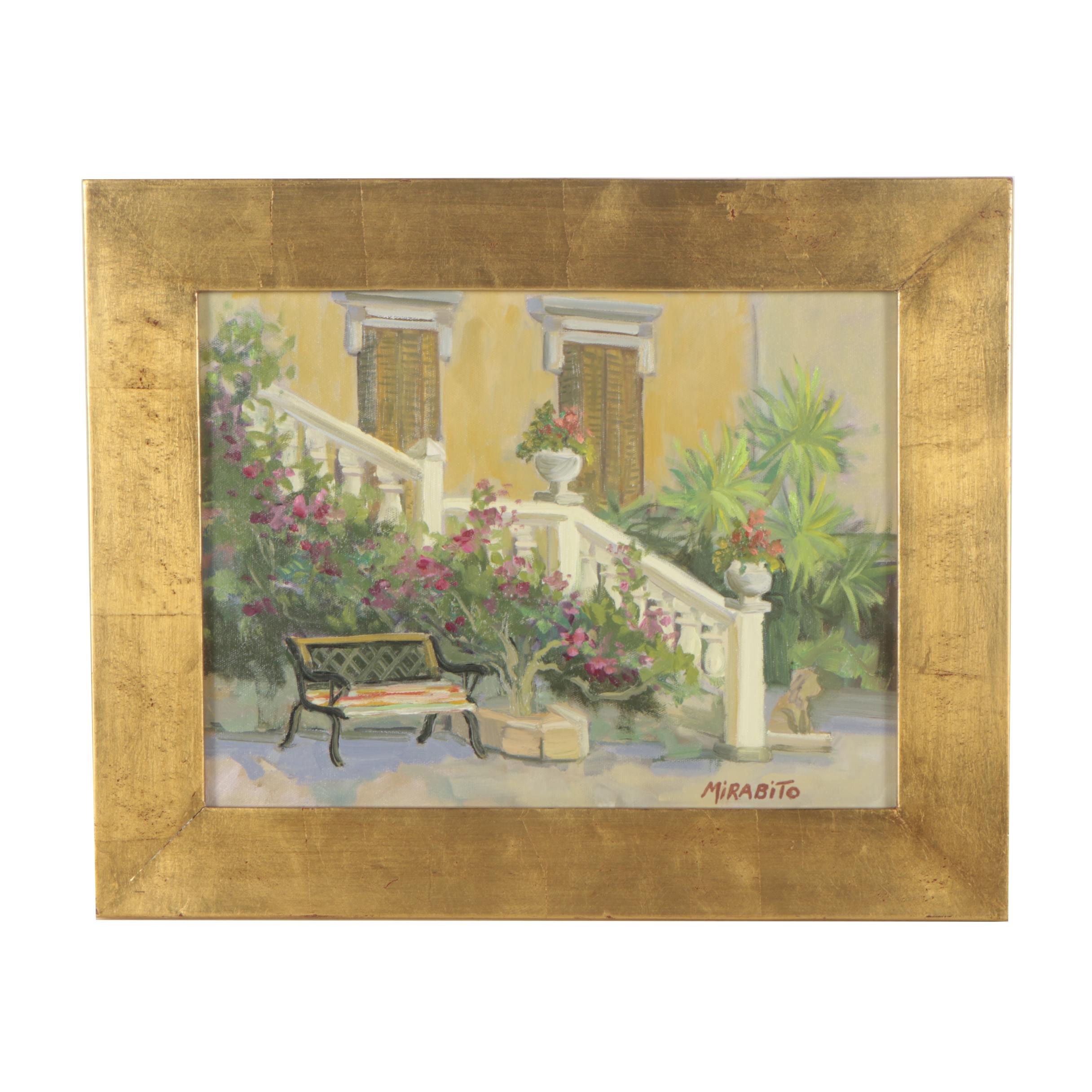 Mary Mirabito Oil Painting "Entrance to the Grand Hotel"