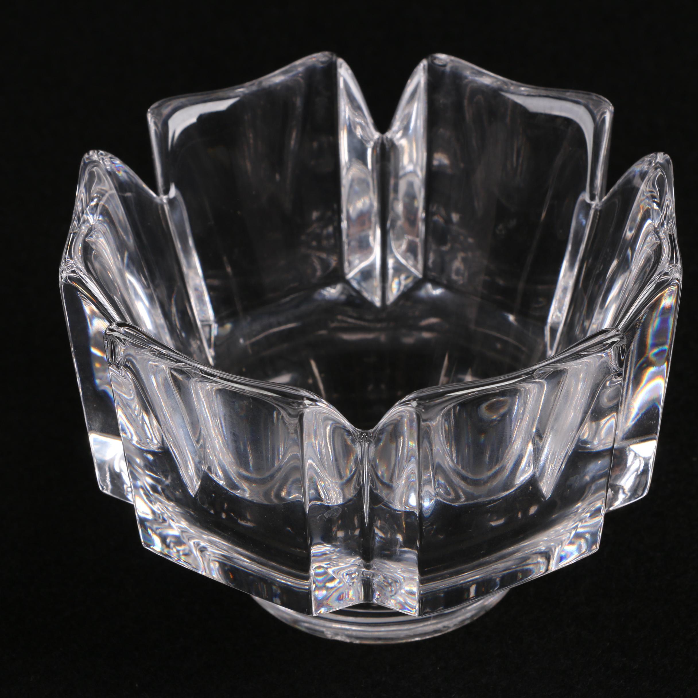 Orrefors "Corona" Crystal Bowl