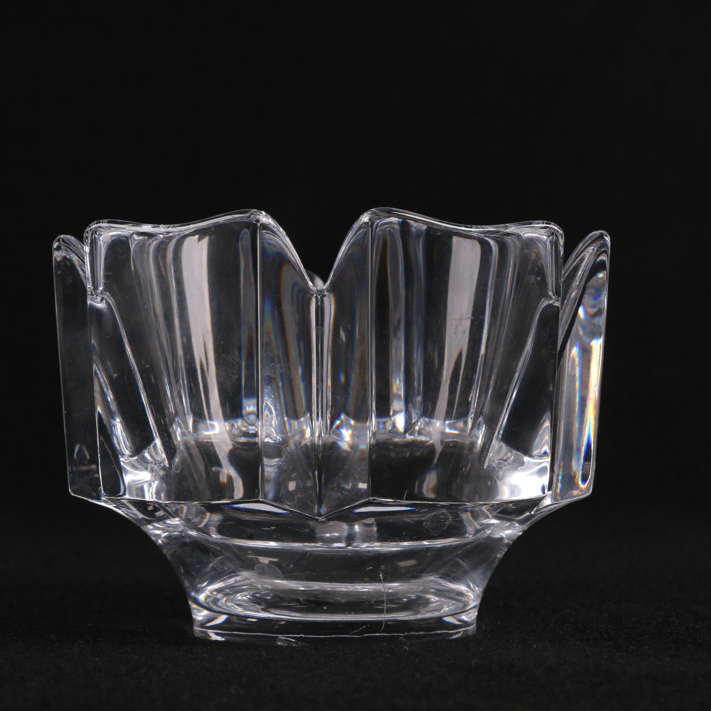 Orrefors "Corona" Crystal Bowl