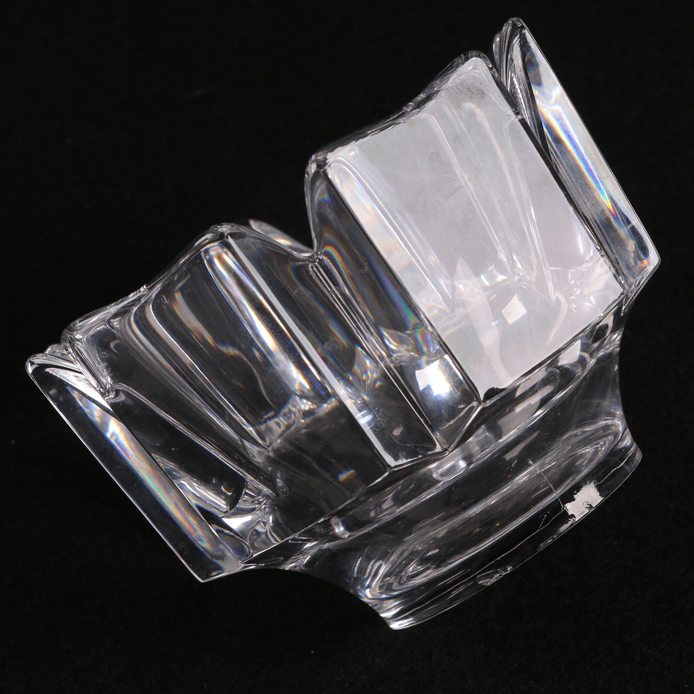 Orrefors "Corona" Crystal Bowl