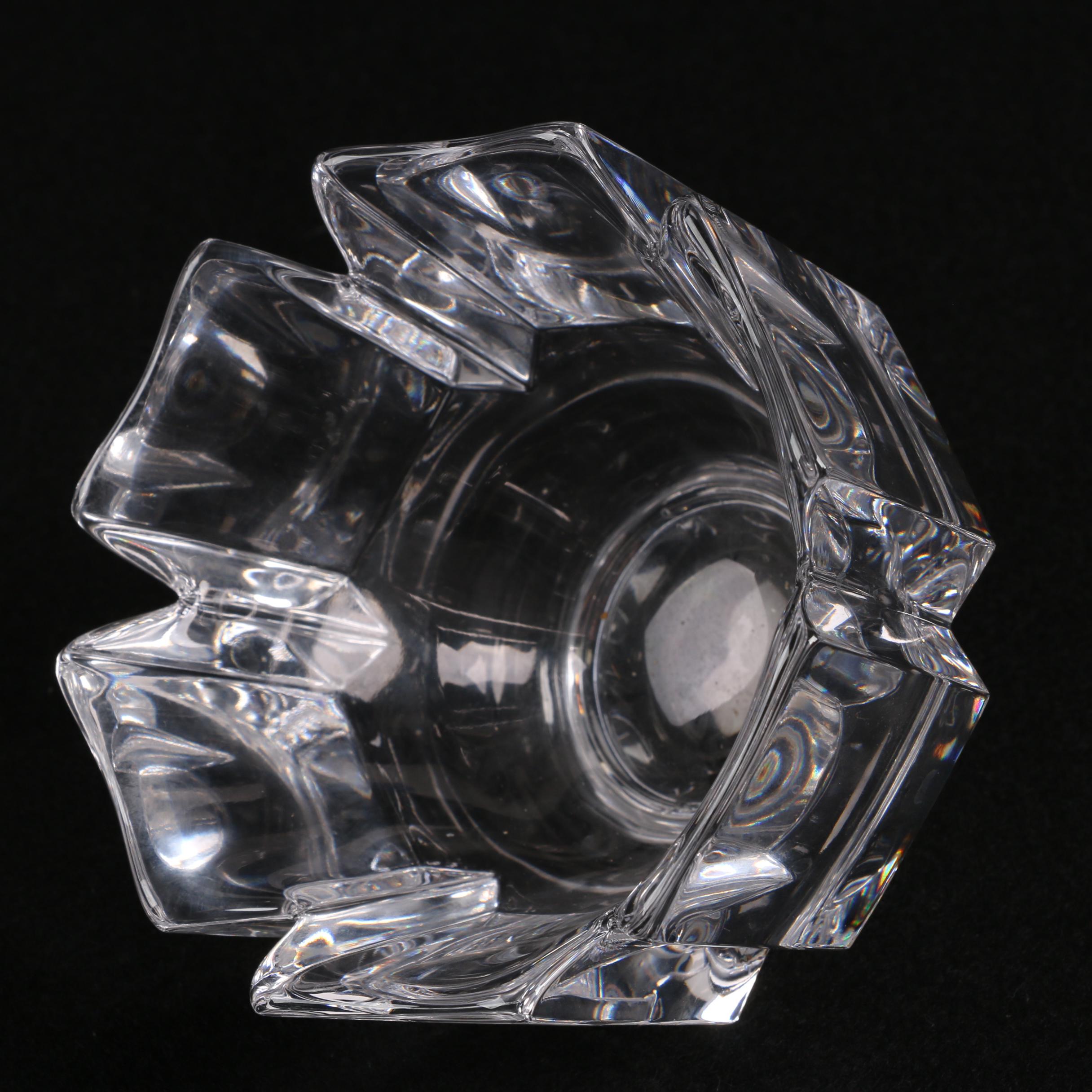 Orrefors "Corona" Crystal Bowl