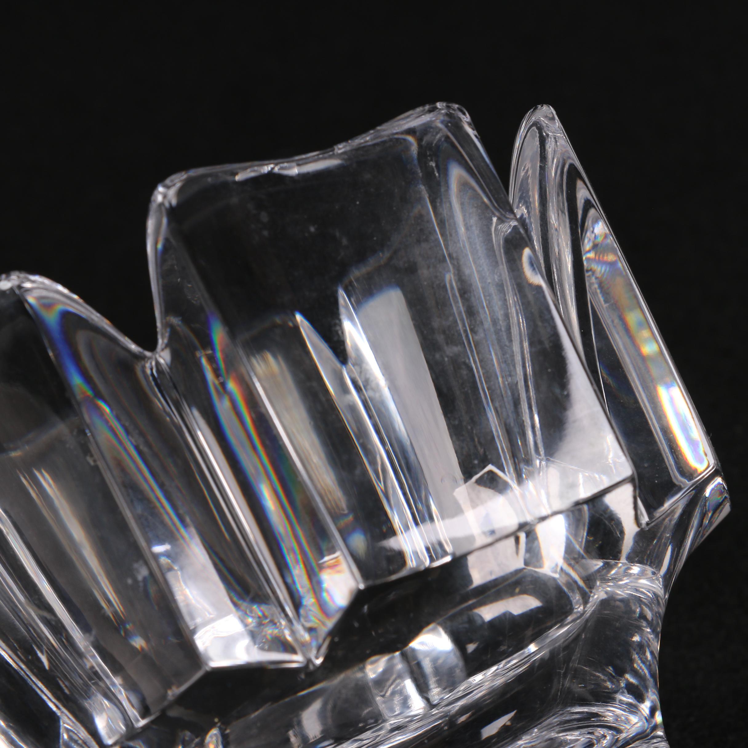 Orrefors "Corona" Crystal Bowl