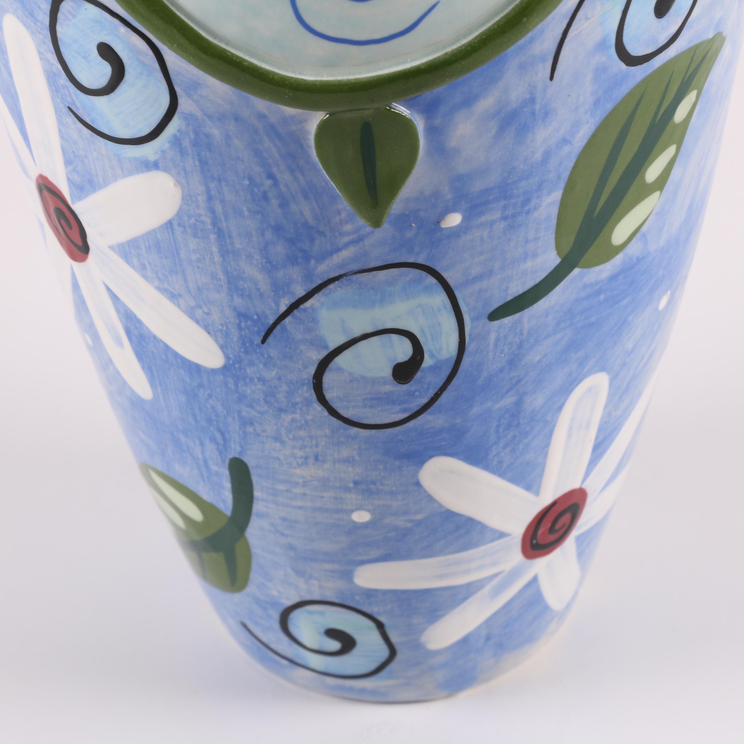 Contemporary Ceramic Vases Including Silvestri