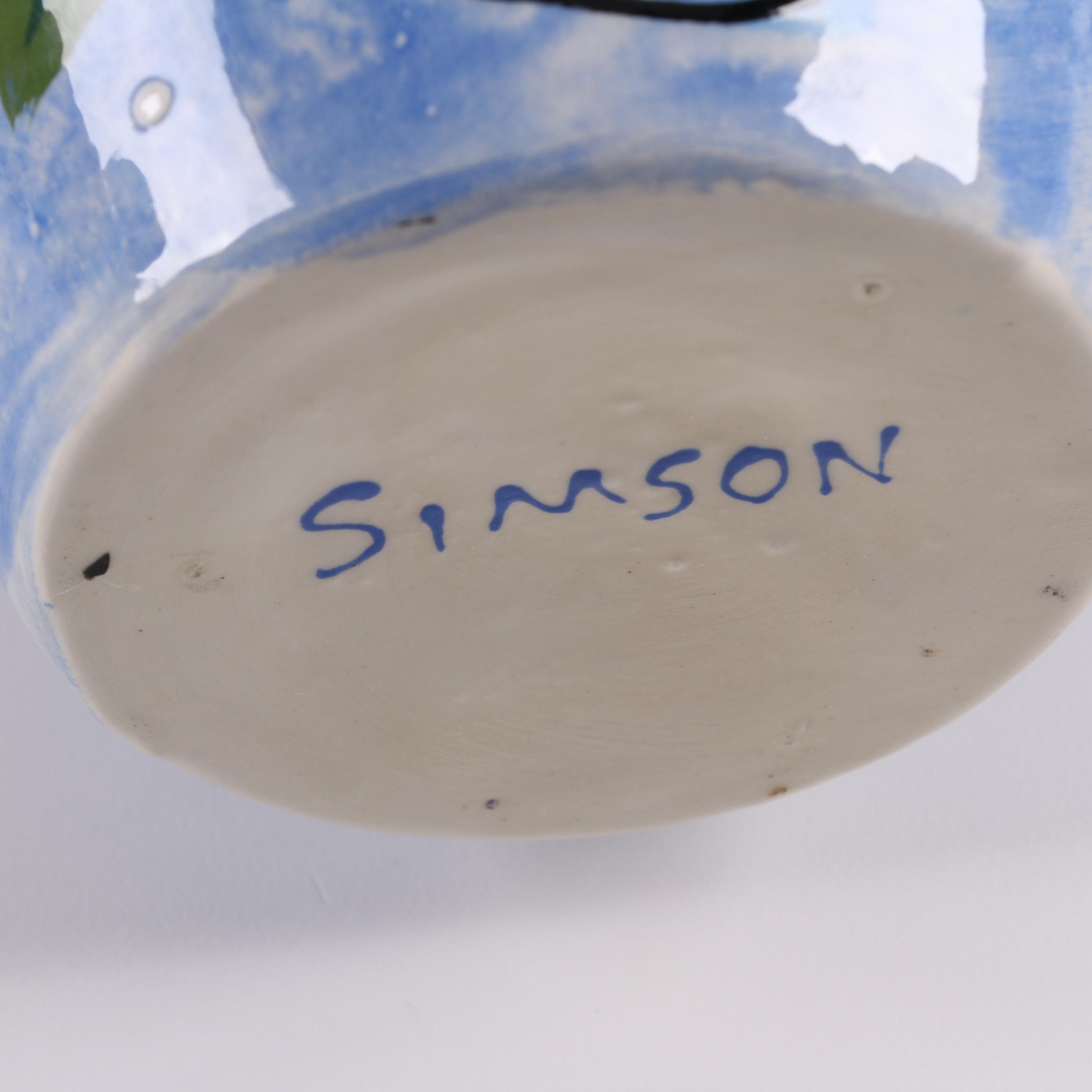 Contemporary Ceramic Vases Including Silvestri