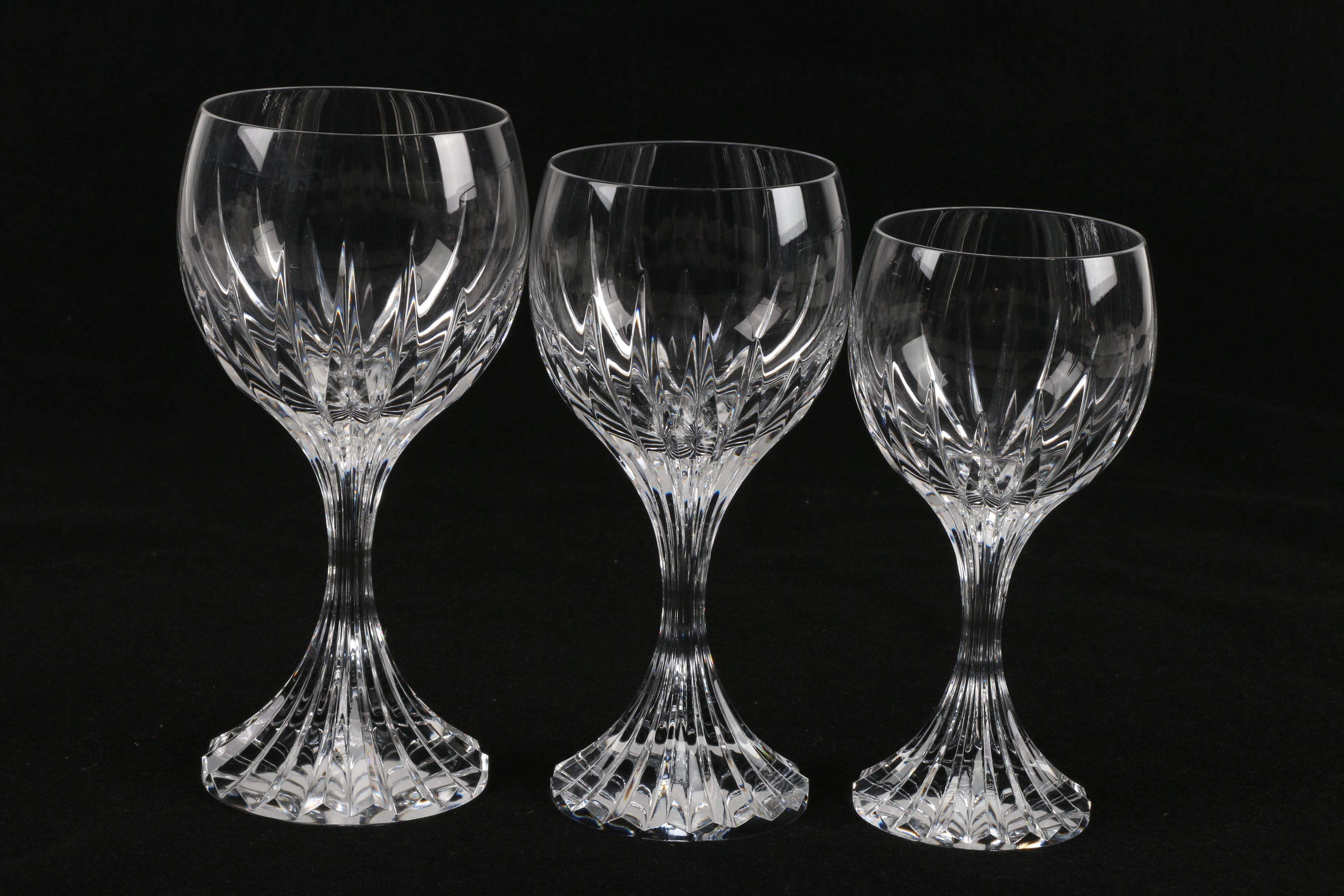 Baccarat "Massena" Crystal Stemware
