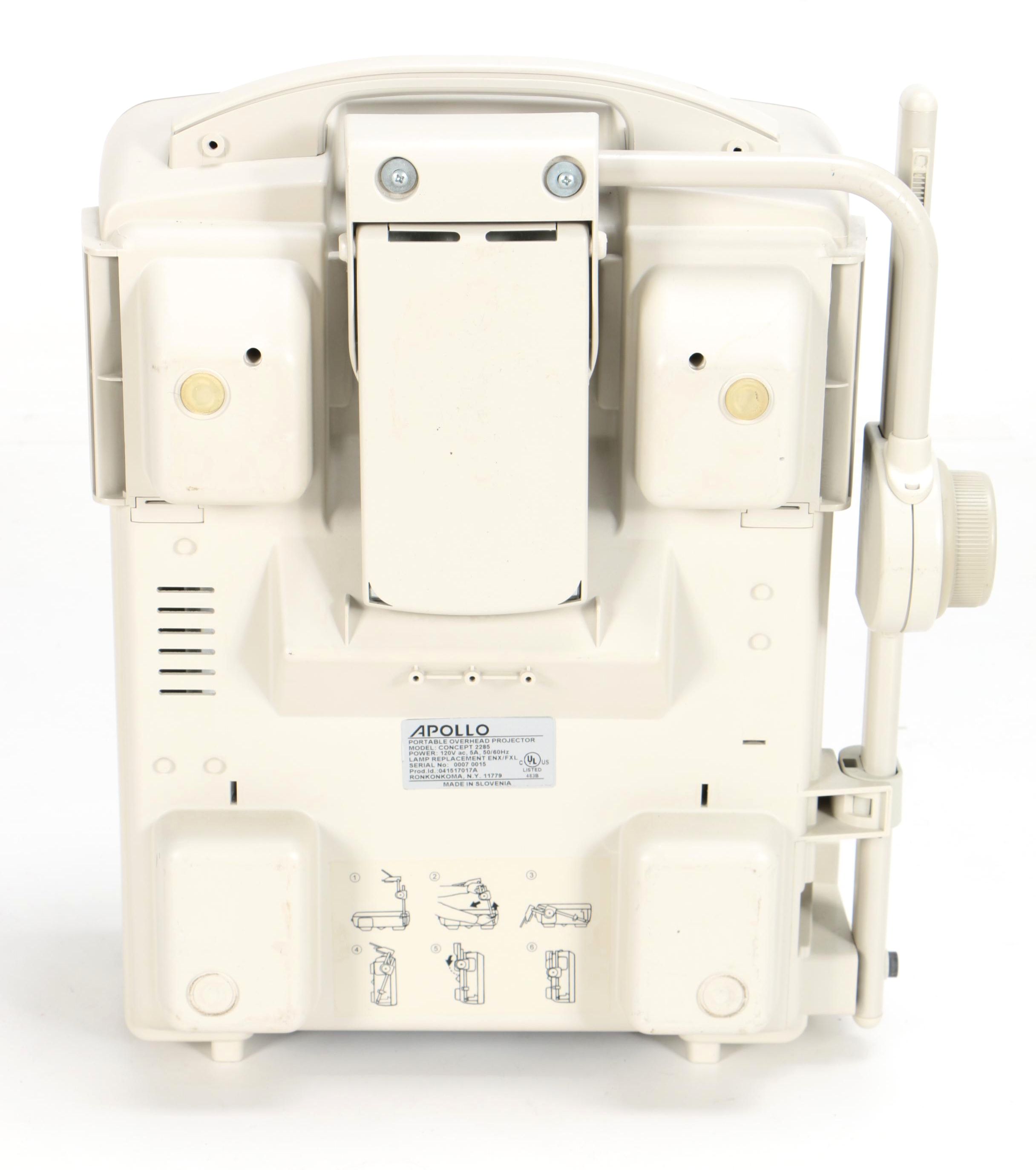 Apollo Concept 2285 Portable Overhead Projector