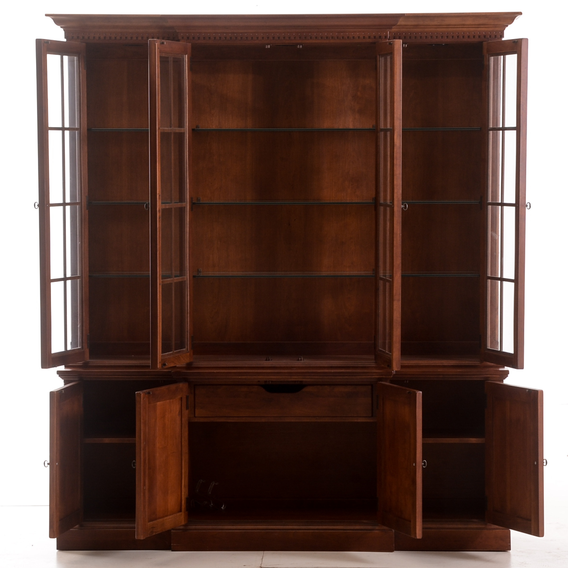 Bob Timberlake Cherry Breakfront Cabinet by Lexington Furniture