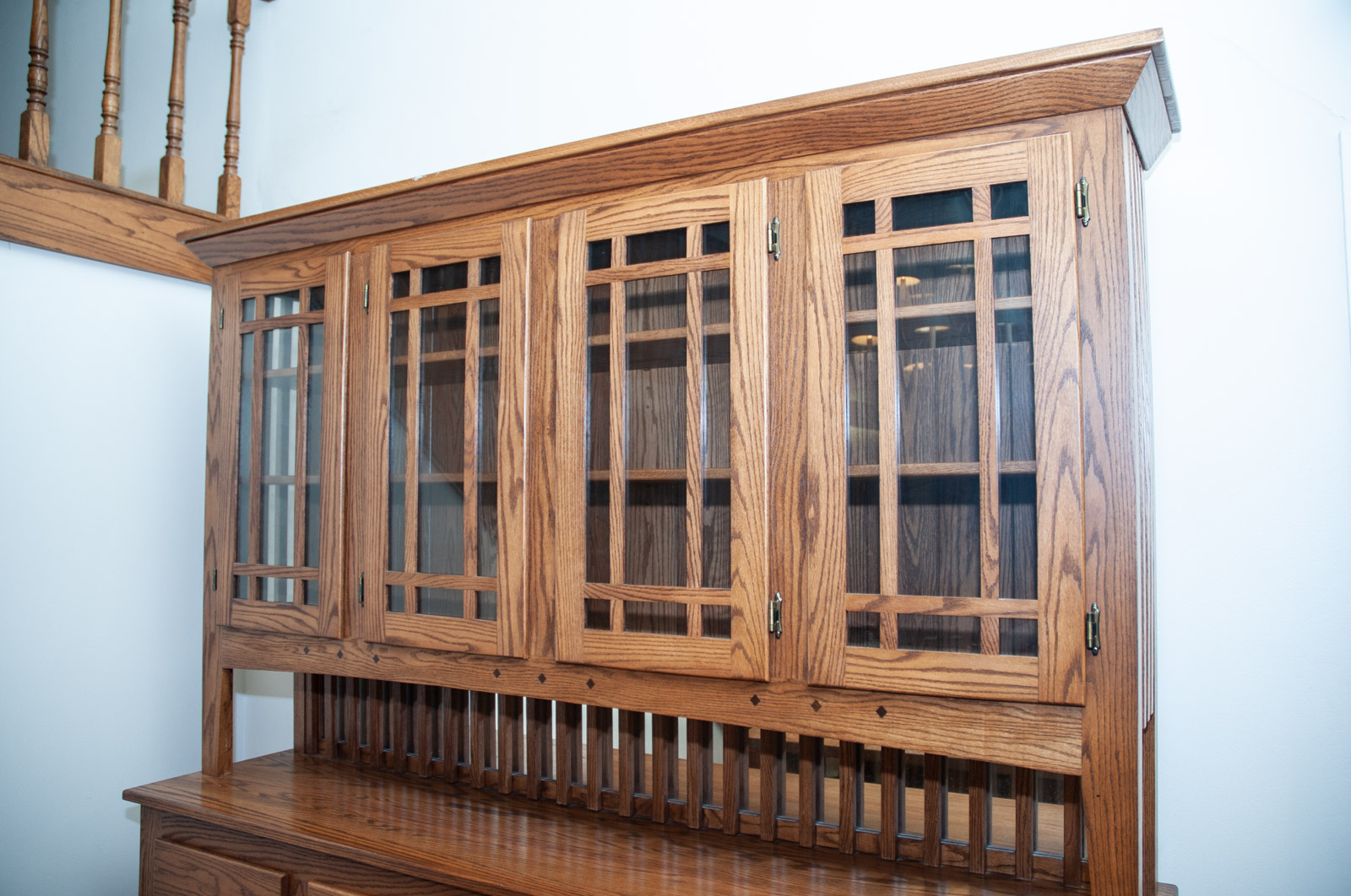 Mission Style China Cabinet
