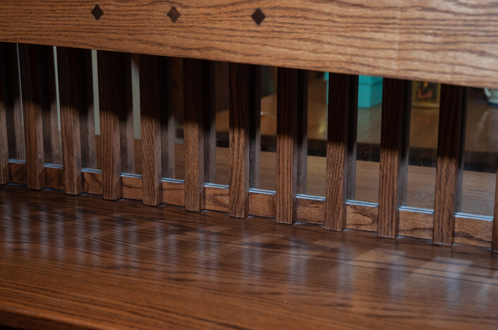 Mission Style China Cabinet