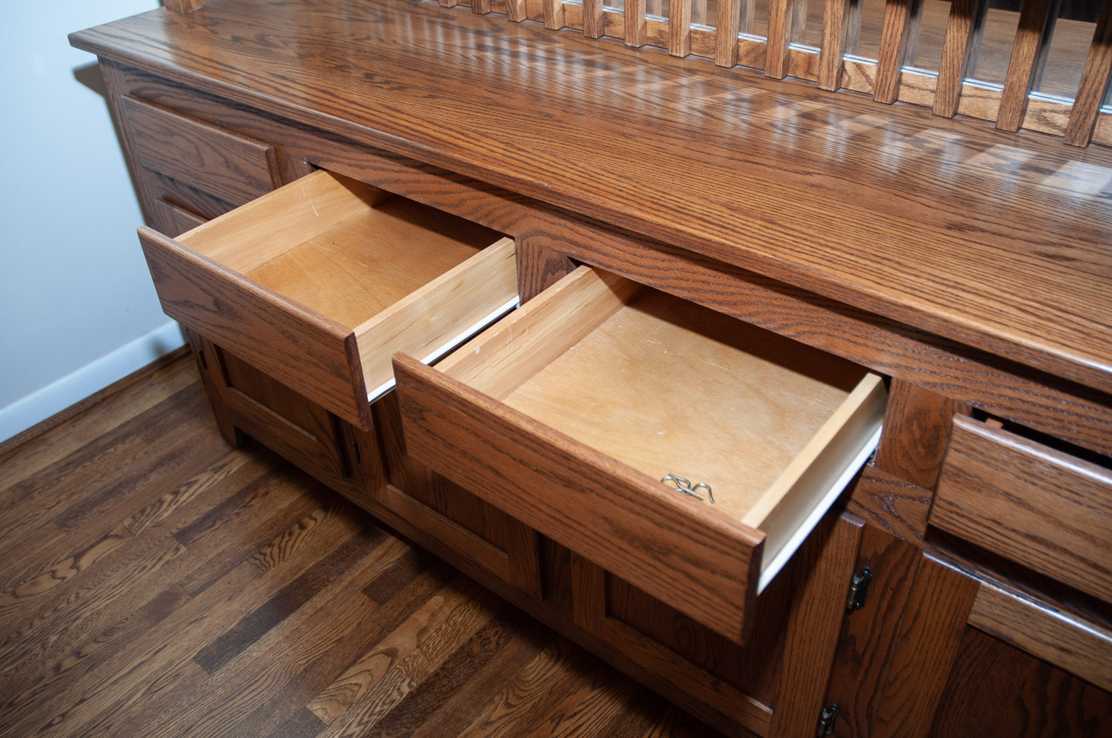 Mission Style China Cabinet