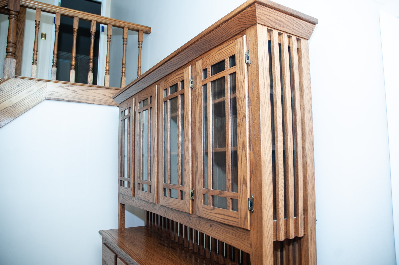 Mission Style China Cabinet