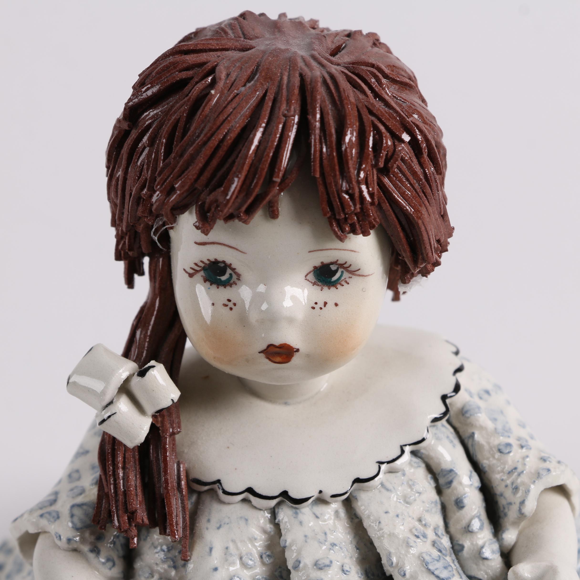 Zampiva Italian Ceramic Doll Figurines