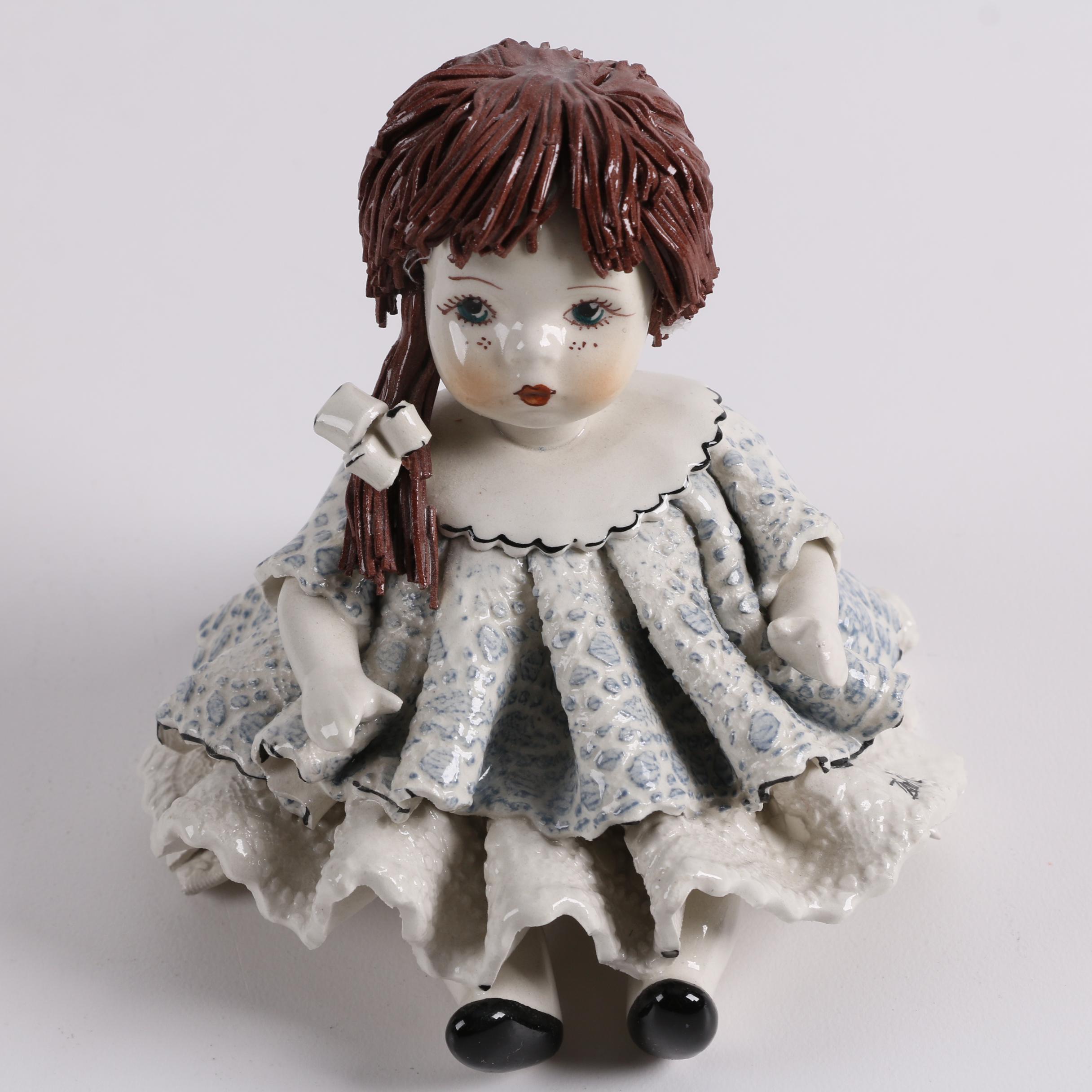 Zampiva Italian Ceramic Doll Figurines