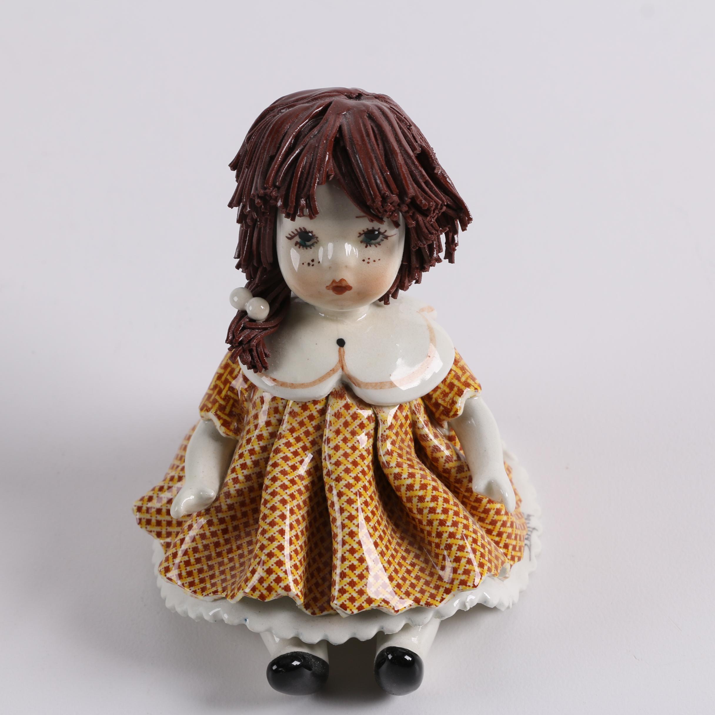 Zampiva Italian Ceramic Doll Figurines
