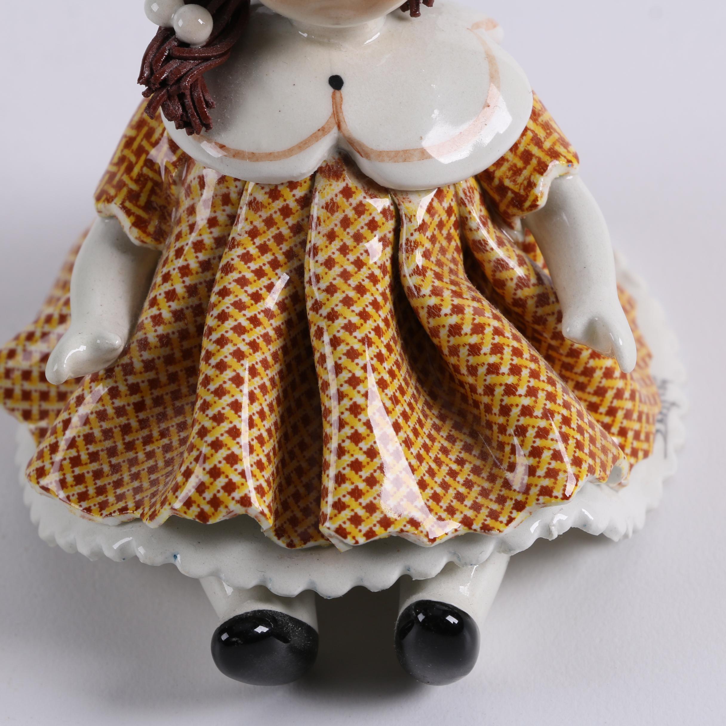 Zampiva Italian Ceramic Doll Figurines