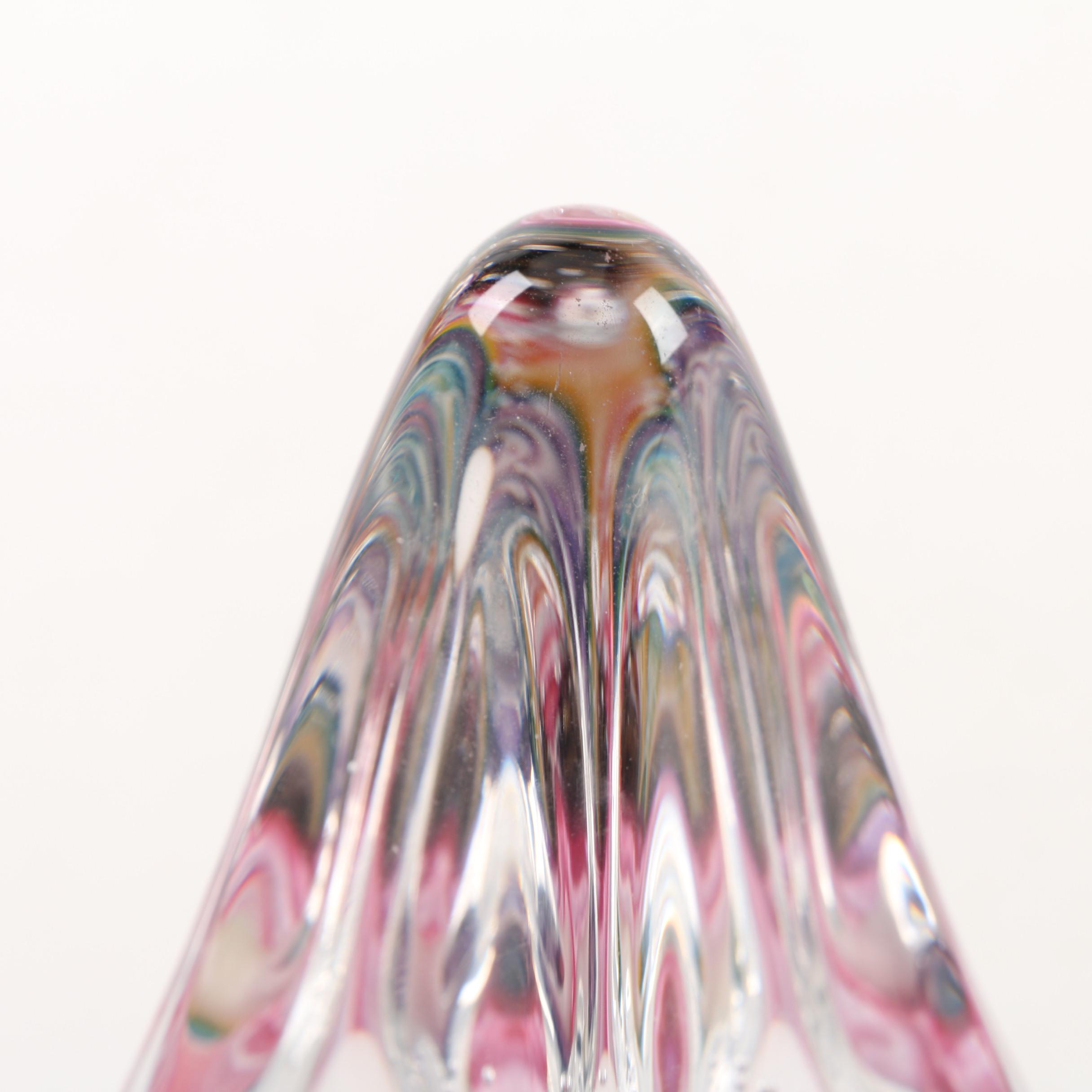 Marilyn Kimble Holt 1997 Art Glass Paperweight