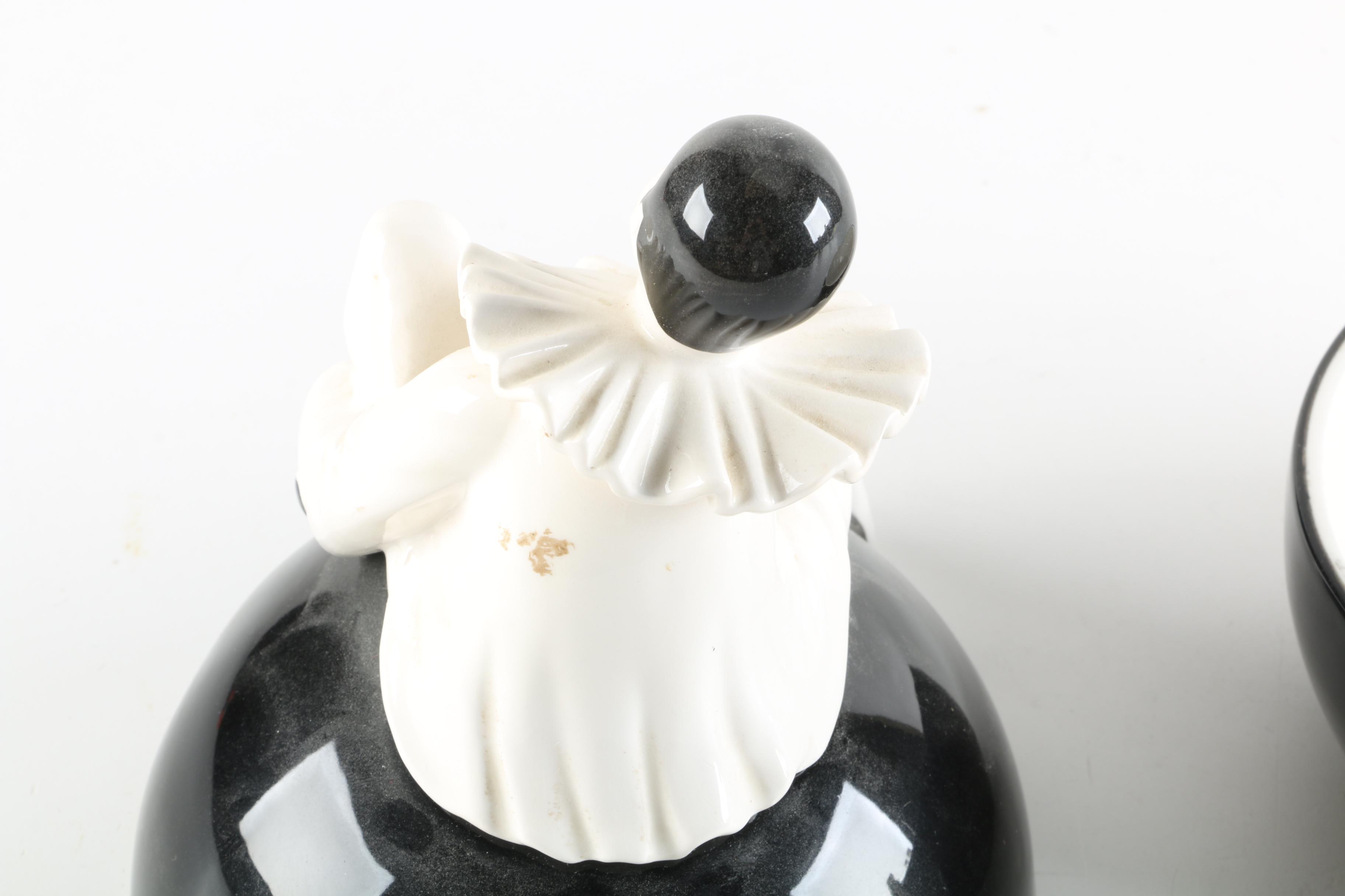 Sigma Decorative Box With Mime Figure